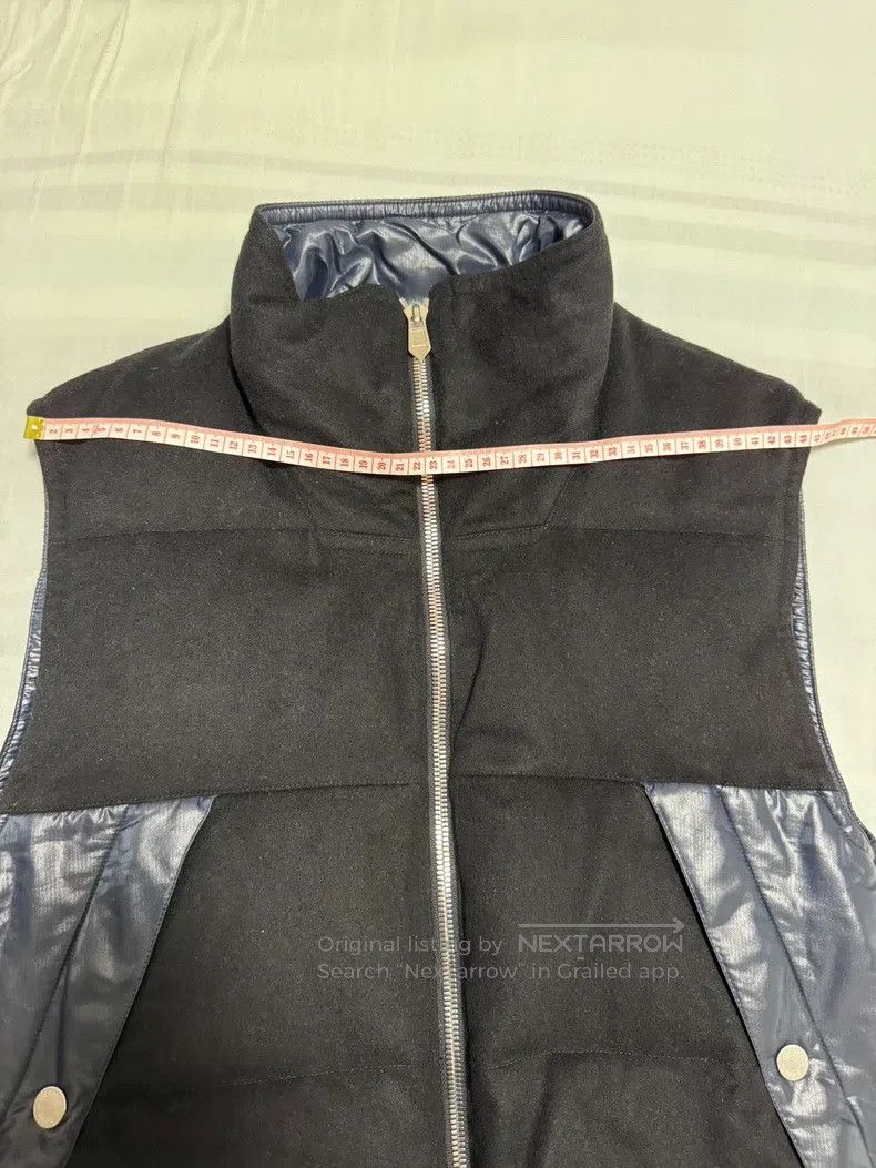 Hermes Hermes Men's down vest, 100% cashmere down vest, cashmere Size US S / EU 44-46 / 1 - 3 Thumbnail