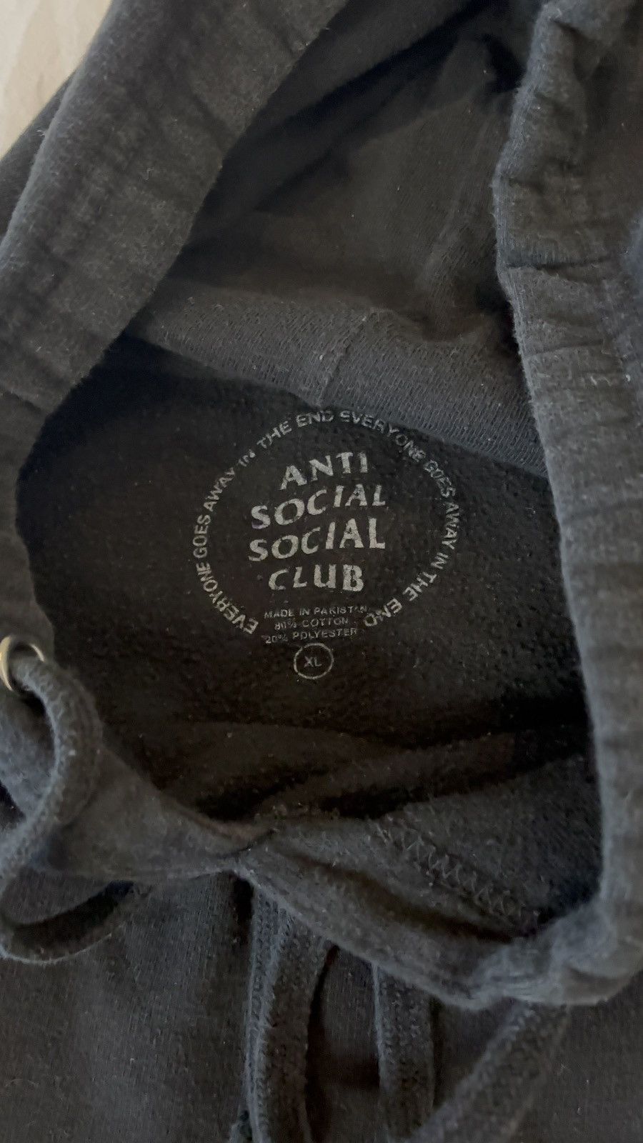 Anti Social Social Club Anti Social Social Club Cancelled Remix Hoodie (FW19) Size US XL / EU 56 / 4 - 3 Thumbnail