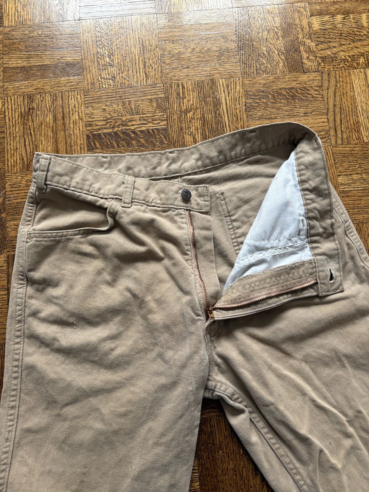 Levi's Vintage 70s Levi's Khaki Pants Size US 32 / EU 48 - 7 Thumbnail