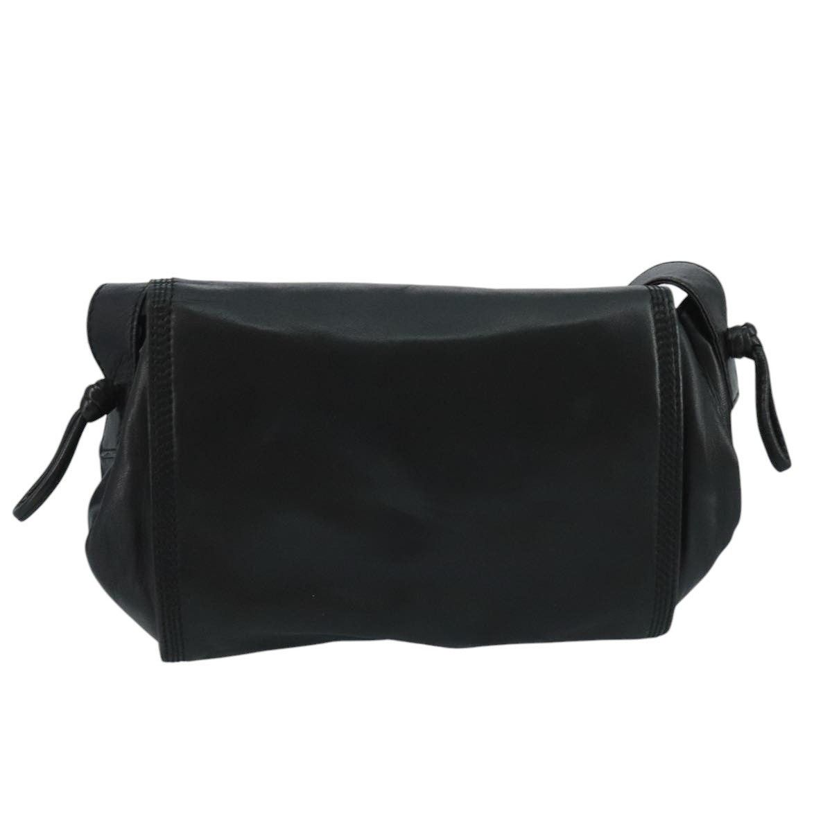 Loewe LOEWE Shoulder Bag Leather Black Size ONE SIZE - 2 Thumbnail