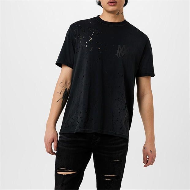 Amiri AMIRI Logo Shotgun T-Shirt Size US L / EU 52-54 / 3 - 2 Thumbnail