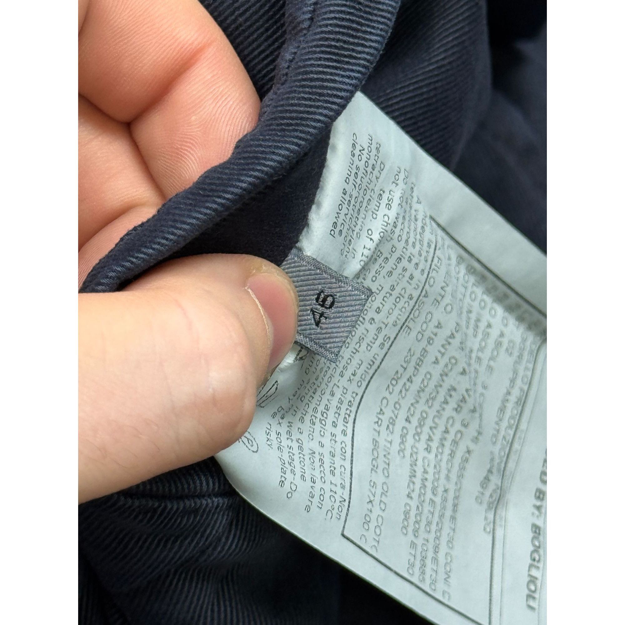 Boglioli Boglioli Cotton Twill Two Piece K Jacket Suit (Y1283) Size 36R - 9 Thumbnail