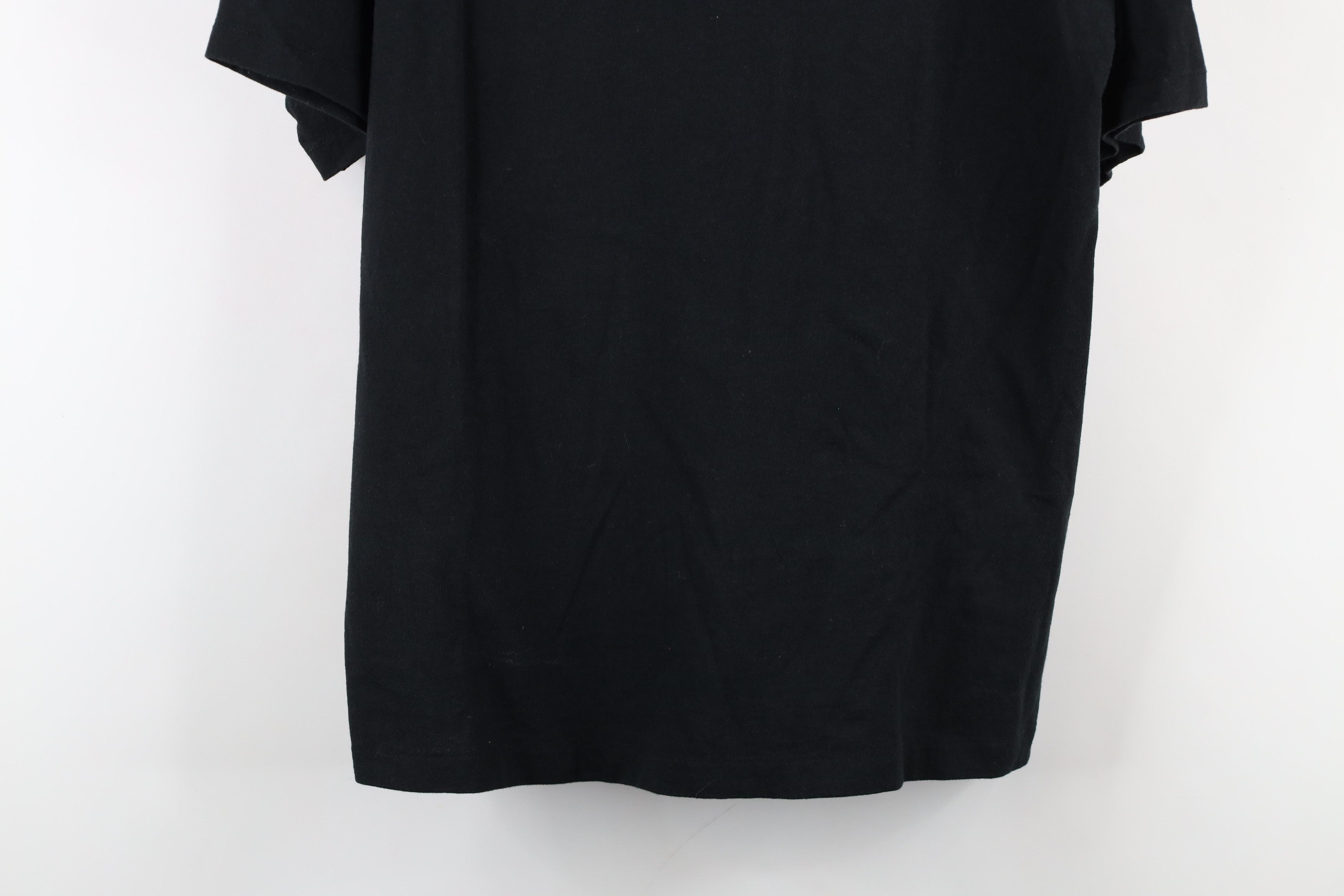 Vintage Vintage 90s Streetwear Short Sleeve T-Shirt Black Cotton USA Size L / US 10 / IT 46 - 3 Thumbnail