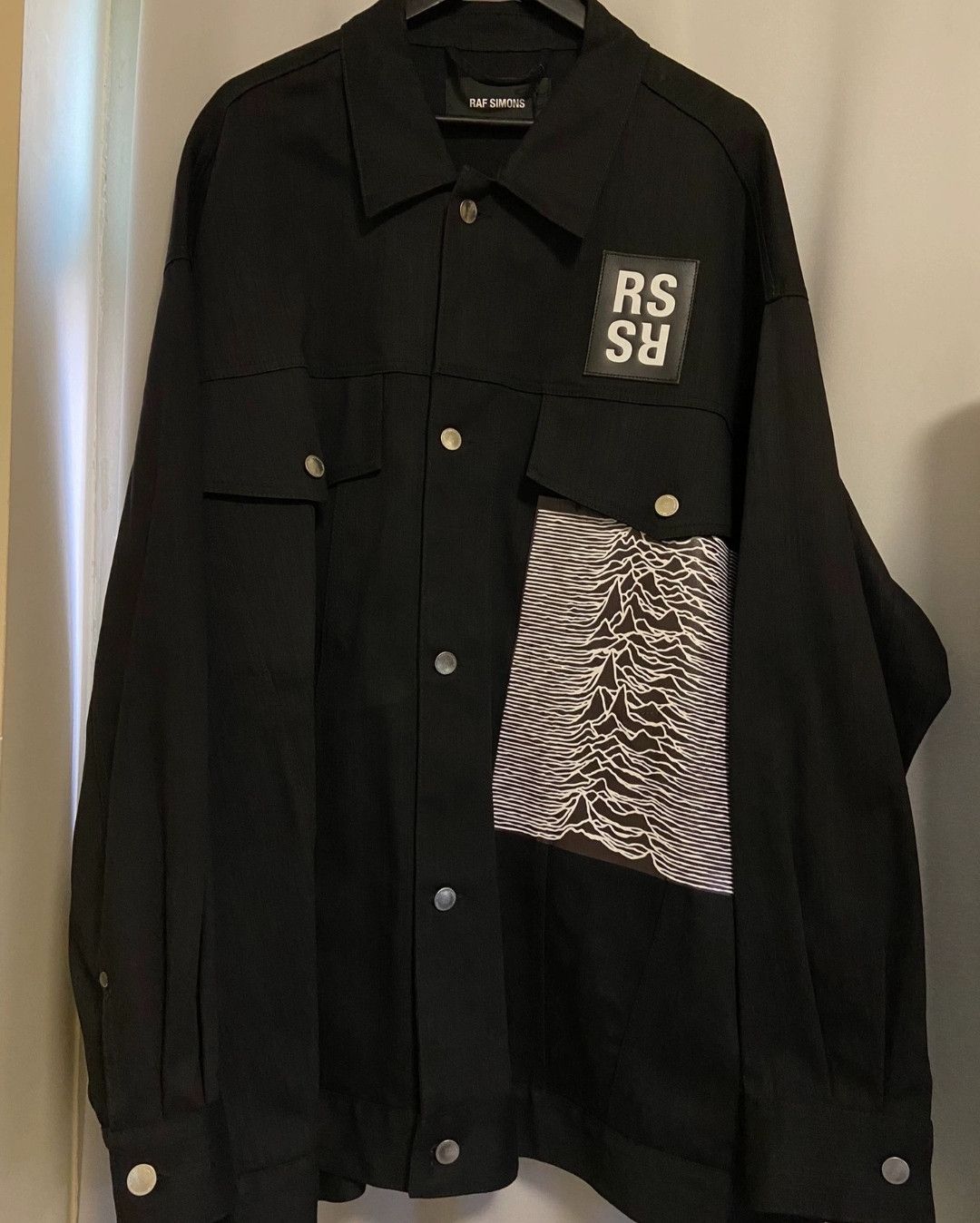 Raf simons joy division clearance denim jacket