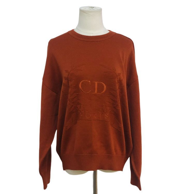 Dior Christian Dior CD Logo Sweater Size L Size US L / EU 52-54 / 3 - 1 Preview