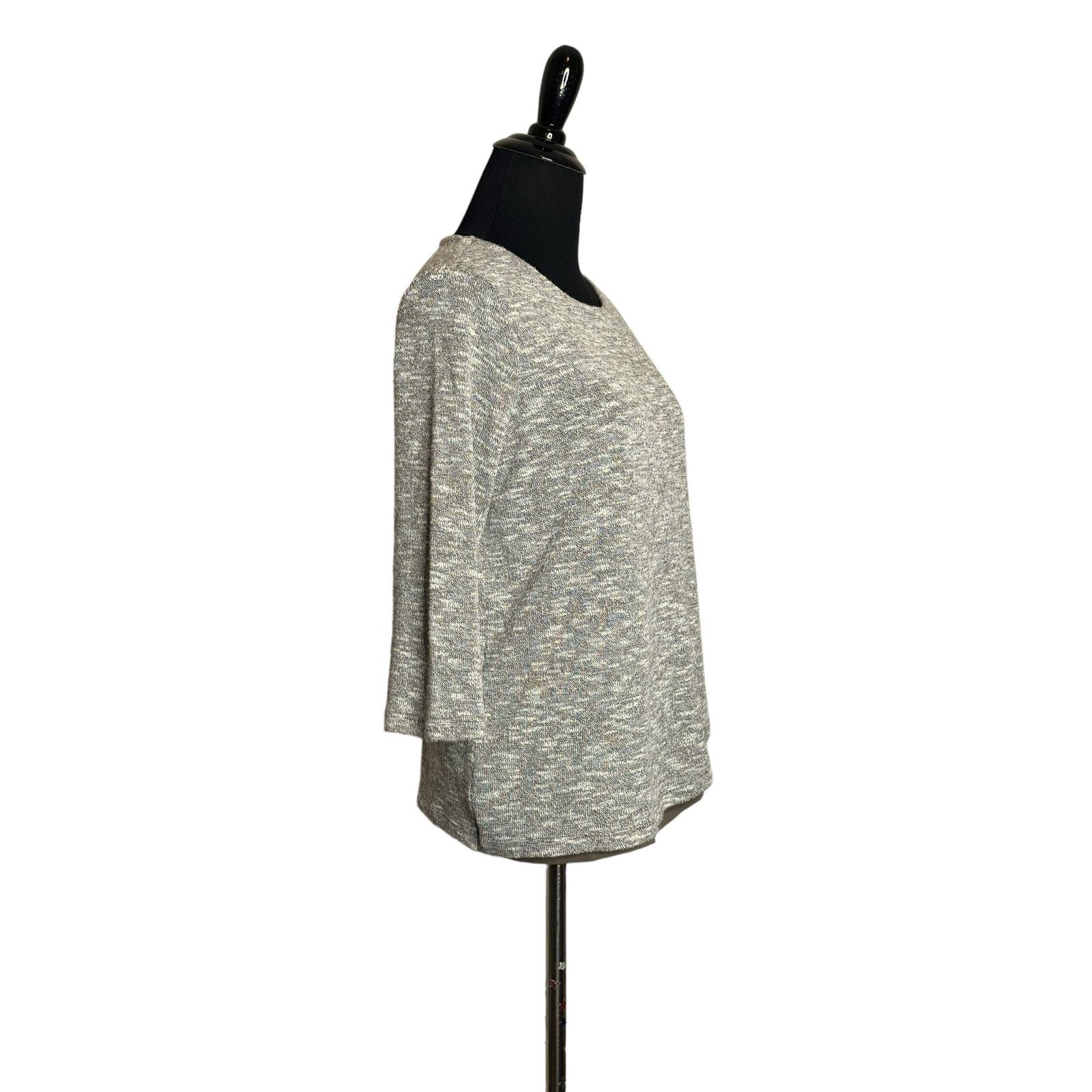 Chicos Chico’s heather 3/4 sleeves sweater size 0 - small Size S / US 4 / IT 40 - 7 Thumbnail
