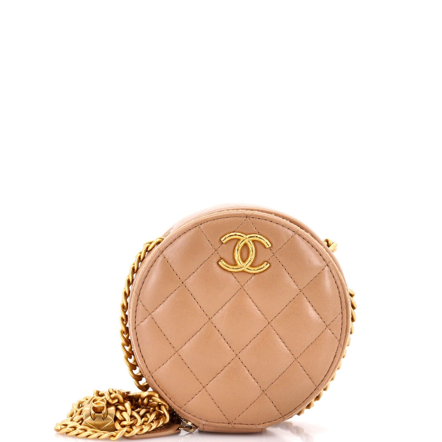 Chanel All Slide Long Round Clutch with Chain Size ONE SIZE - 1 Thumbnail