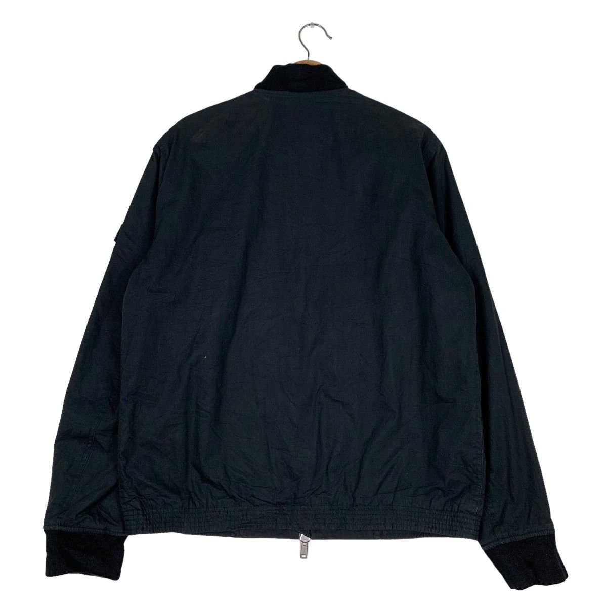 Japanese Brand Cotton Nylon Canvas KERBY Style Bomber Jacket #0422-C19 Size US M / EU 48-50 / 2 - 7 Thumbnail