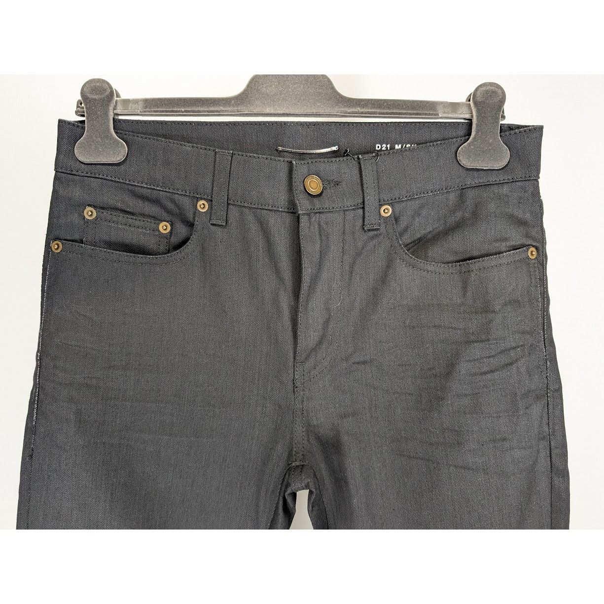 Saint Laurent Paris o1rshd1 Skinny 5 Pocket Med in Used Black Size US 30 / EU 46 - 9 Thumbnail