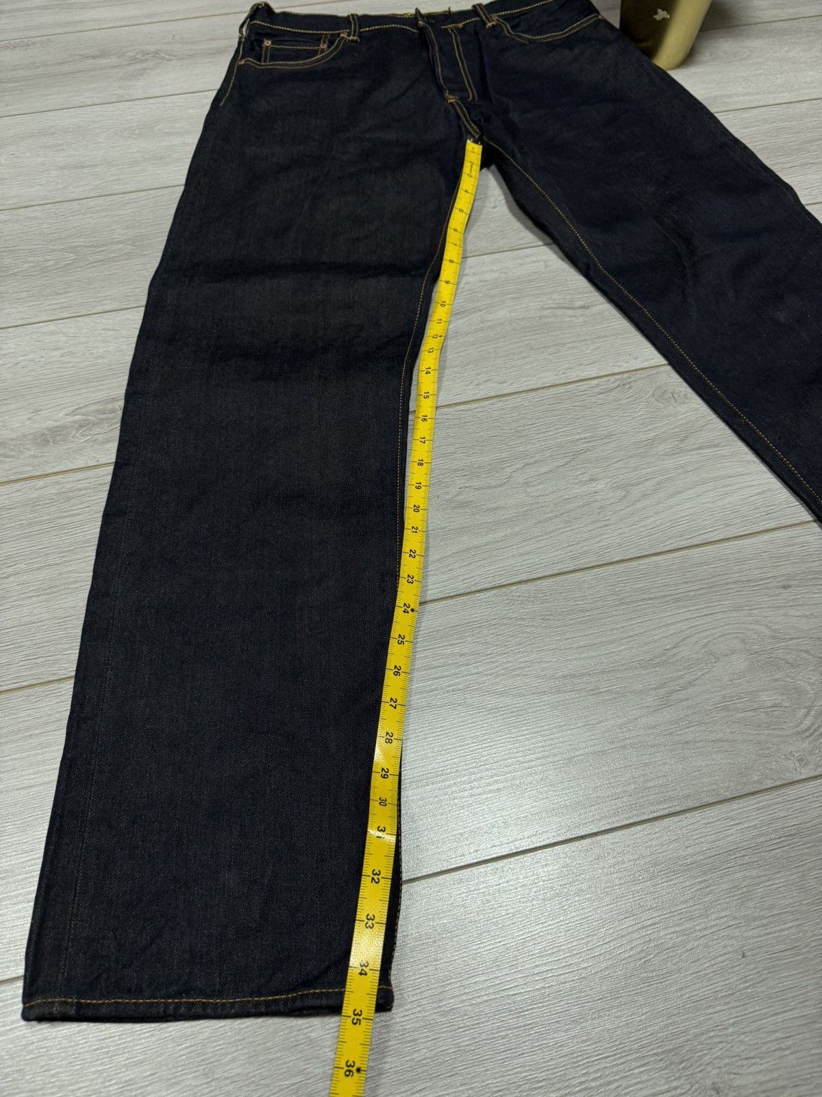 Red Monkey Red Monkey Company samurai RMC waves Japanese denim jeans Size US 36 / EU 52 - 11 Thumbnail
