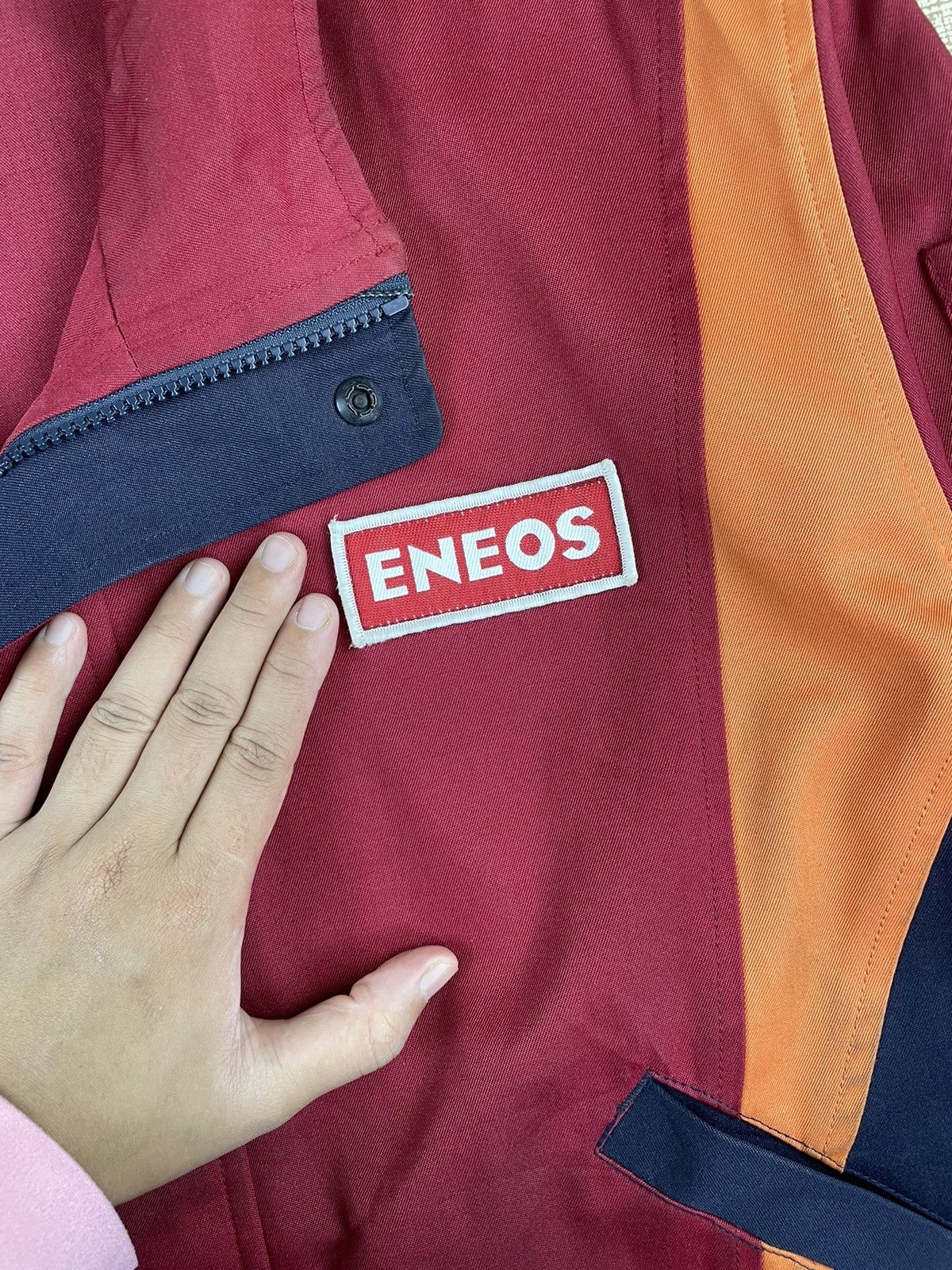 Japanese Brand × Vintage VTG ENEOS SPELLOUT X INITIAL-D RED JACKET STREET FASHION Size US L / EU 52-54 / 3 - 6 Thumbnail