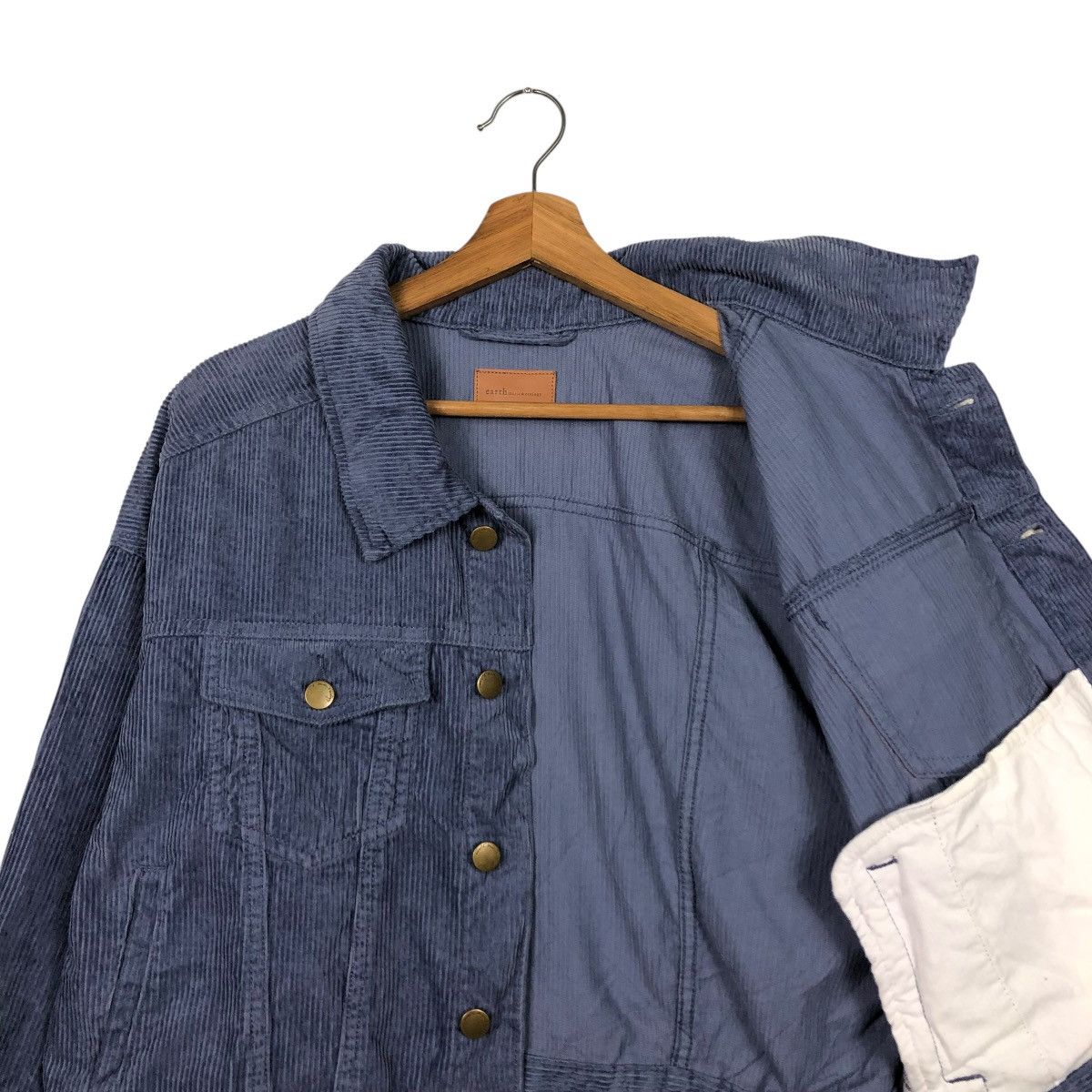 Vintage 🔥CROPPED CORDUROY BIKER JACKET MUSIC & ECOLOGY ISSEY MIYAKE Size US M / EU 48-50 / 2 - 15 Thumbnail