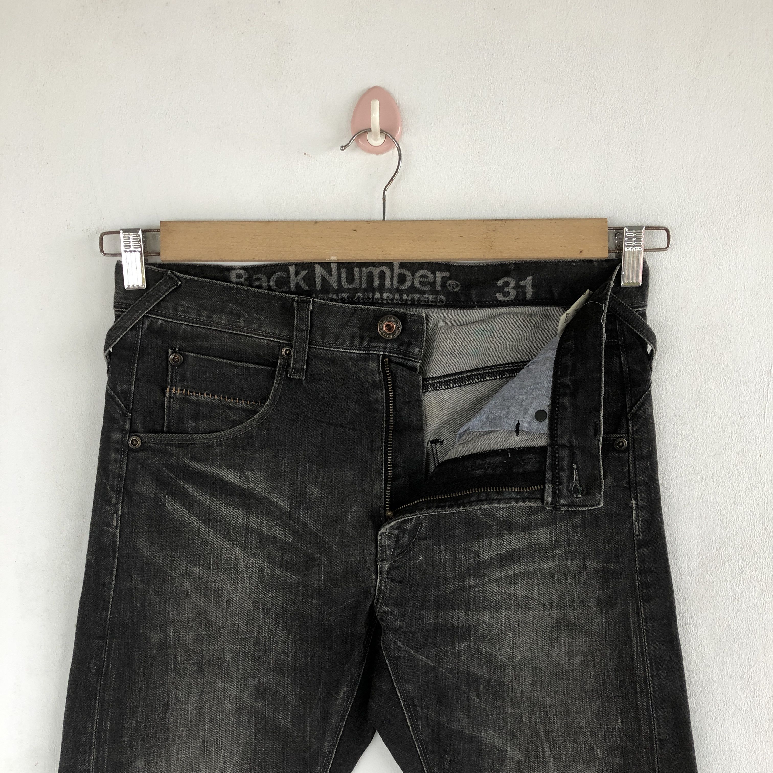 Japanese Brand Vintage Back Number Jeans Japanese Denim Pants Size US 32 / EU 48 - 6 Thumbnail