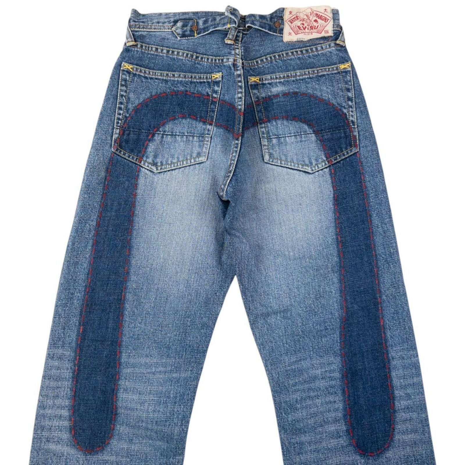 Evisu Vintage 2000s Evisu Daicock Japanese Denim Jeans Size W27 Size US 27 - 6 Thumbnail