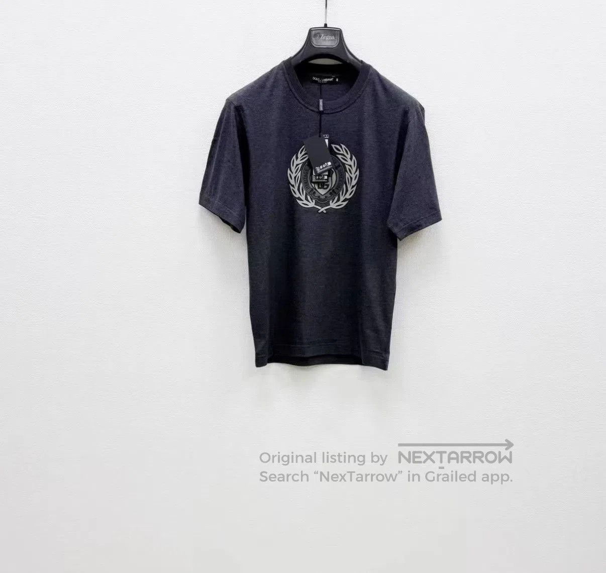 Dolce & Gabbana Black Short Sleeve Graphic T-Shirt. Size US S / EU 44-46 / 1 - 1 Thumbnail