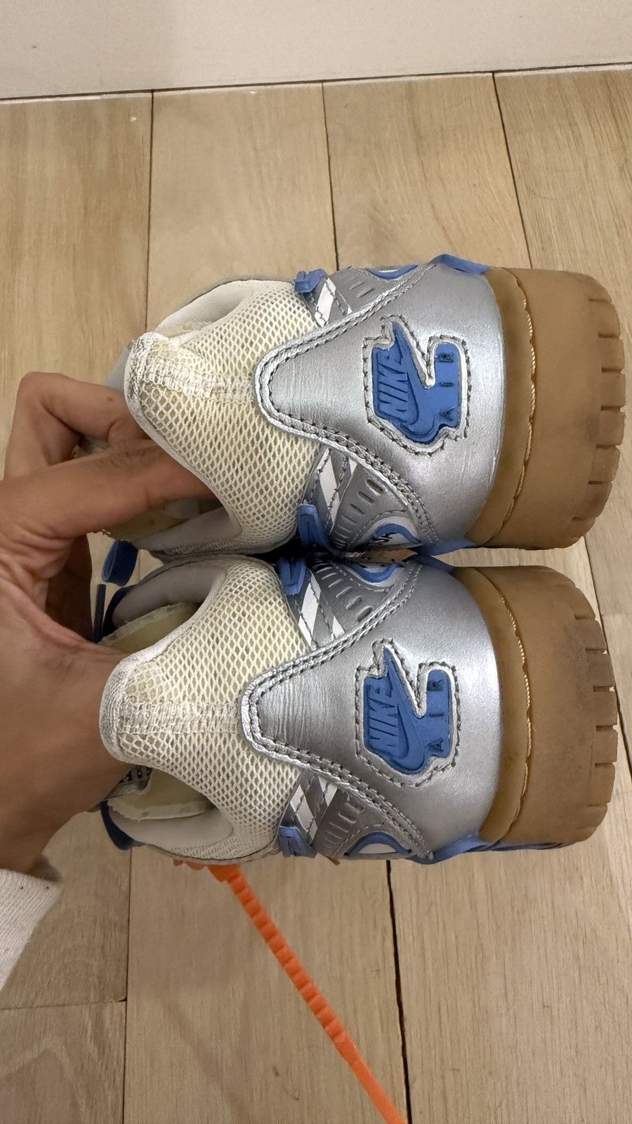 Nike × Off-White Off-White x Air Rubber Dunk 'University Blue' Size US 7.5 / IT 37.5 - 6 Thumbnail