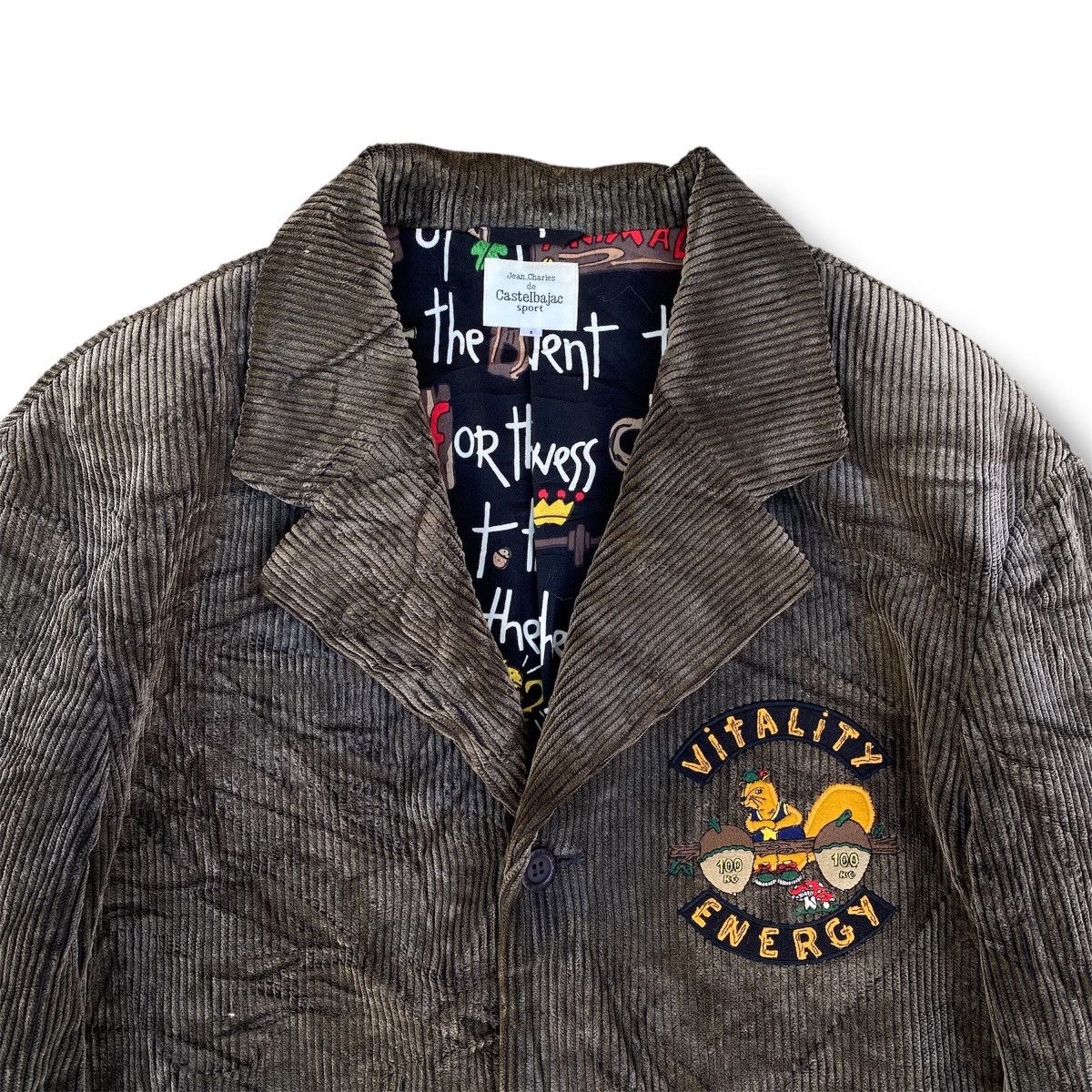 Jean Charles De Castelbajac Vintage Jean Charles de Castelbajac Sport Corduroy Jacket. Size US L / EU 52-54 / 3 - 2 Thumbnail