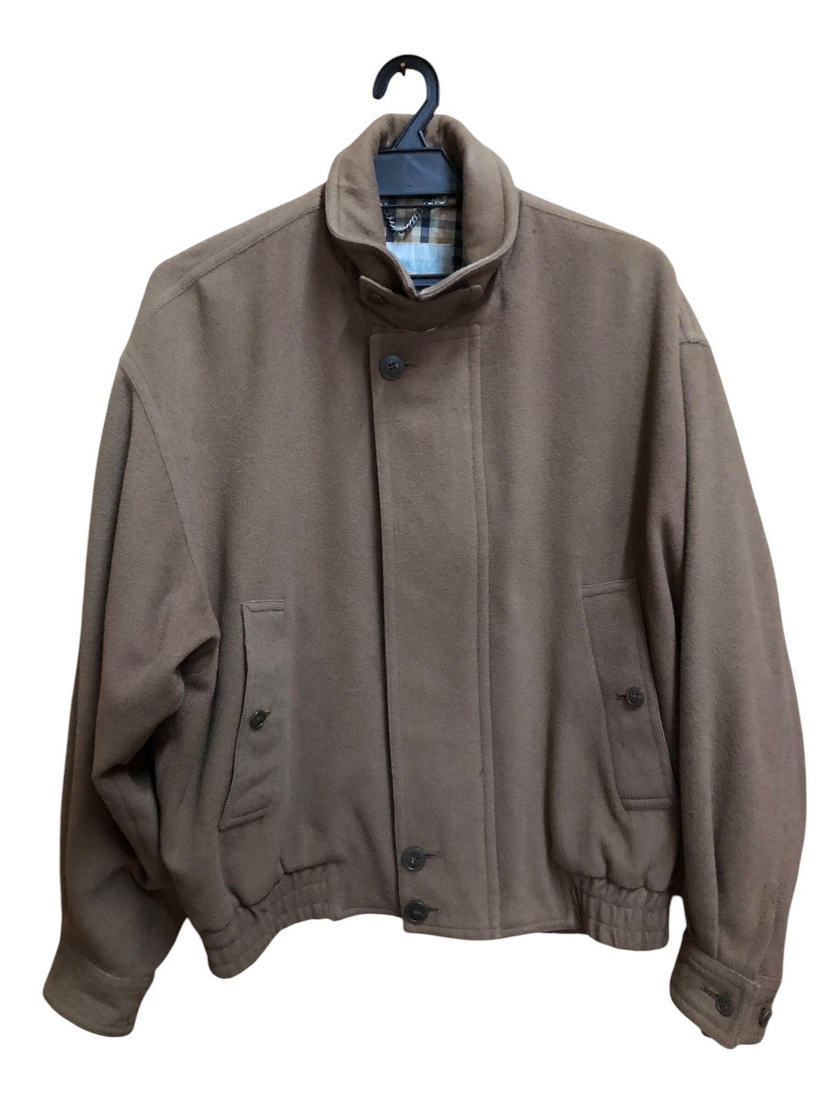 Aquascutum Aqua Sport Aquascutum of London Wool bomber jacket Size US L / EU 52-54 / 3 - 1 Thumbnail