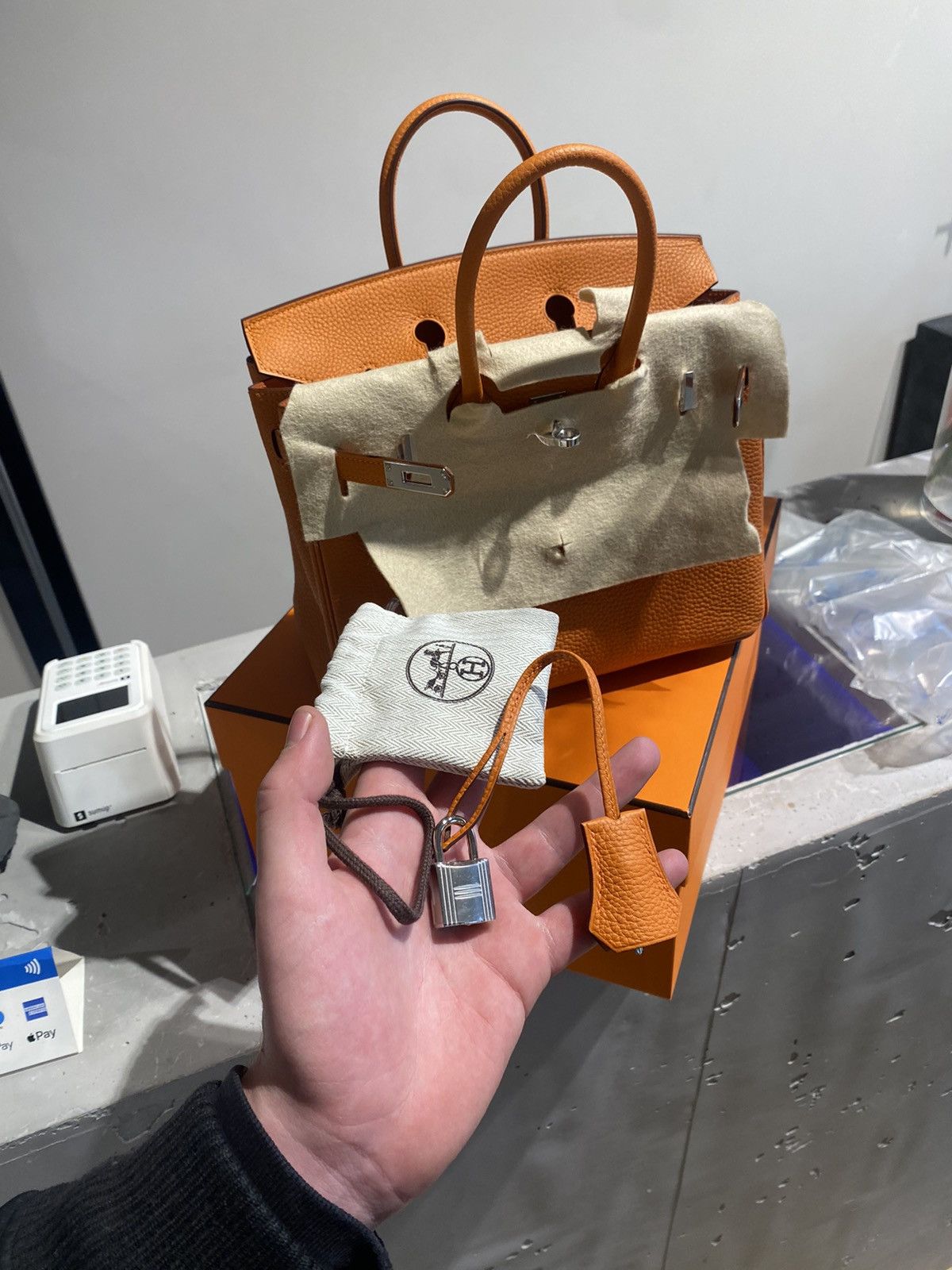 Hermes BNWT Hermes Birkin 25 Bag Size ONE SIZE - 8 Thumbnail