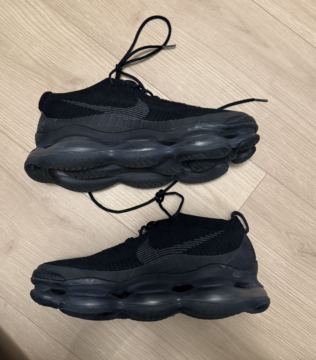 Nike Nike Air Max Scorpion “Triple Black” Size US 11.5 / EU 44-45 - 2 Thumbnail