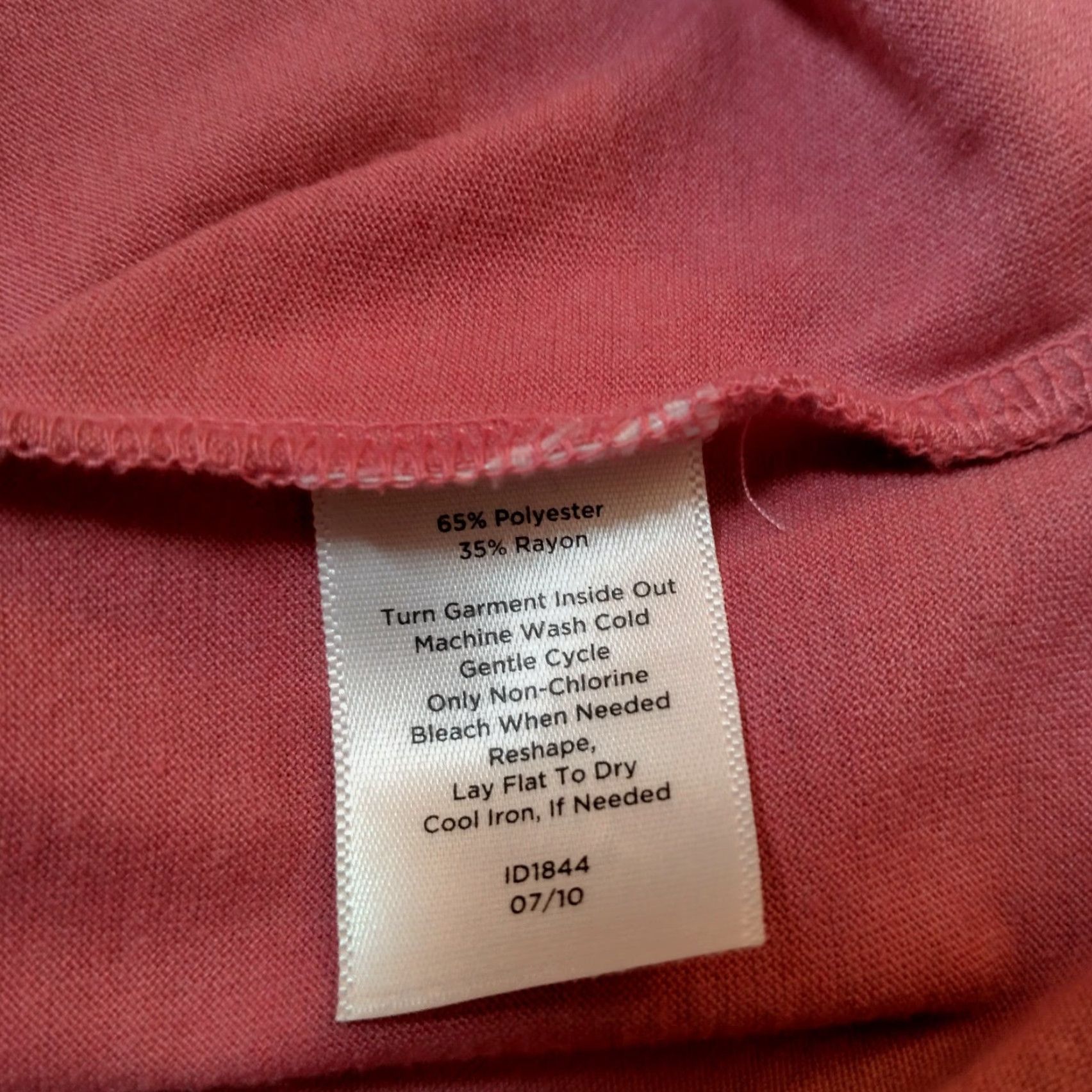 Talbots VINTAGE Talbots Tank Shirt Women L Pink Rose Pleated Trim V-Neck Beachy Feminine 90s/Barbiecore Womens Size L / US 10 / IT 46 - 6 Thumbnail