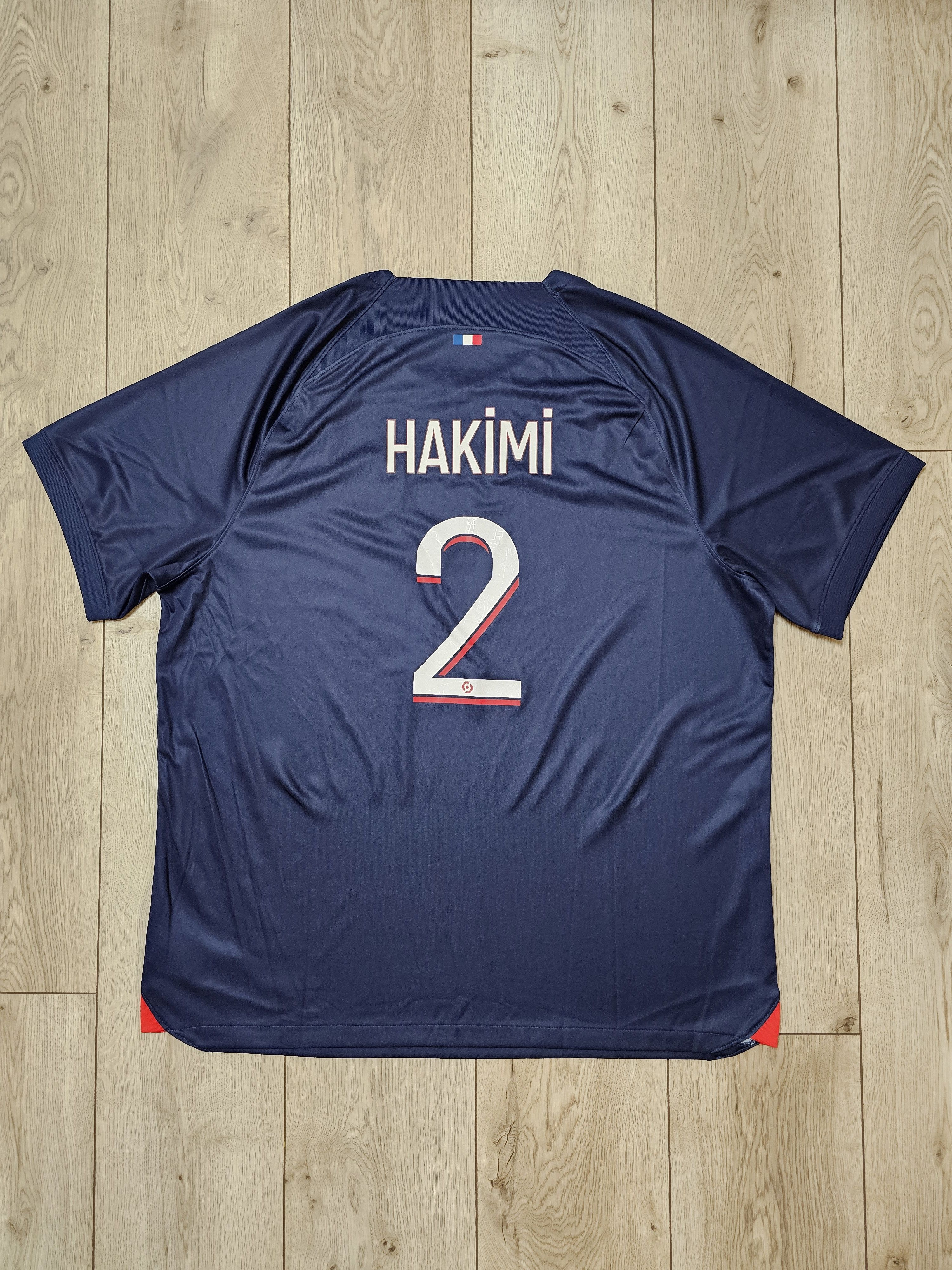 Nike PSG PARIS SAINT-GERMAIN 2023 2024 HAKIMI FOOTBALL SOCCER Size US XXL / EU 58 / 5 - 2 Thumbnail