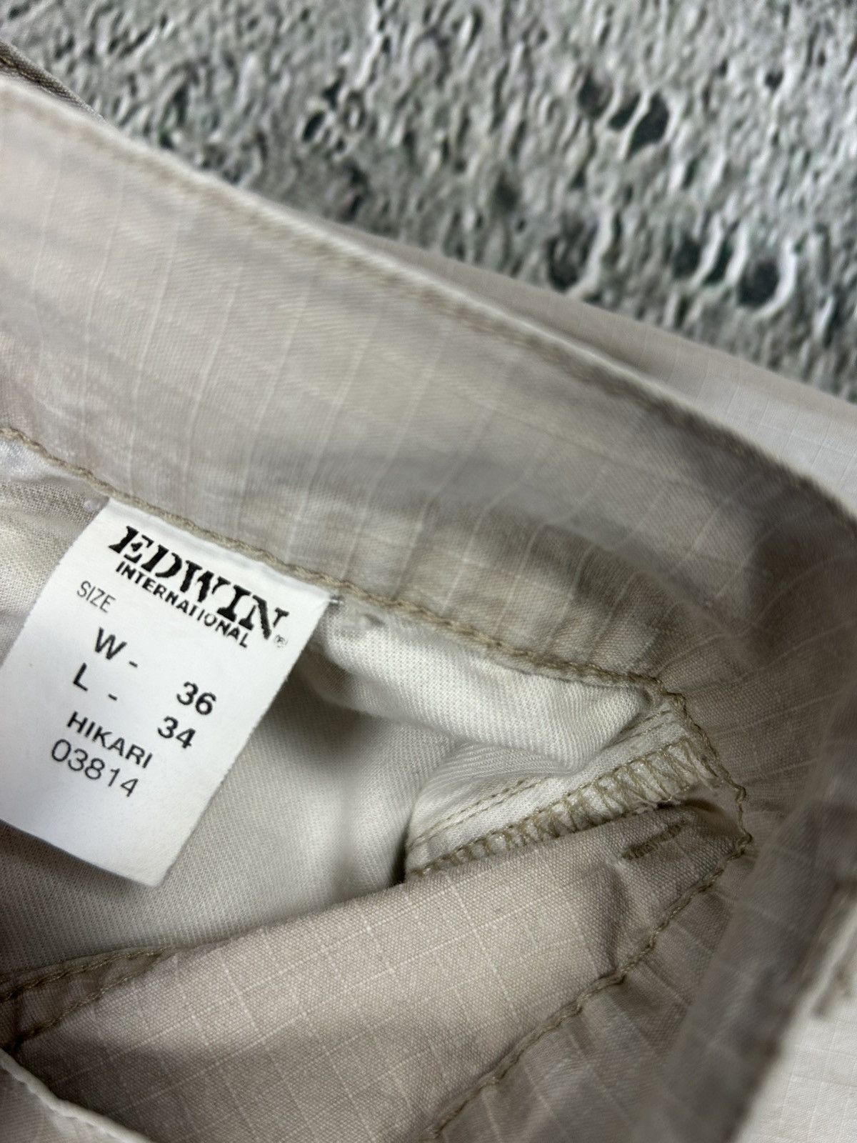 Edwin × Japanese Brand × Vintage Edwin function Japanese Pants Hikari Beige Size US 36 / EU 52 - 3 Thumbnail