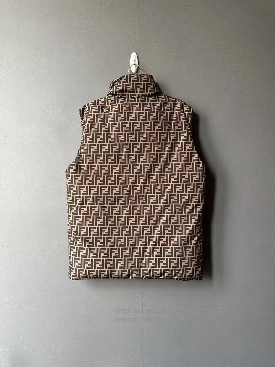 Fendi FENDI Reversible All-Over Print Down Vest| Size US S / EU 44-46 / 1 - 2 Thumbnail