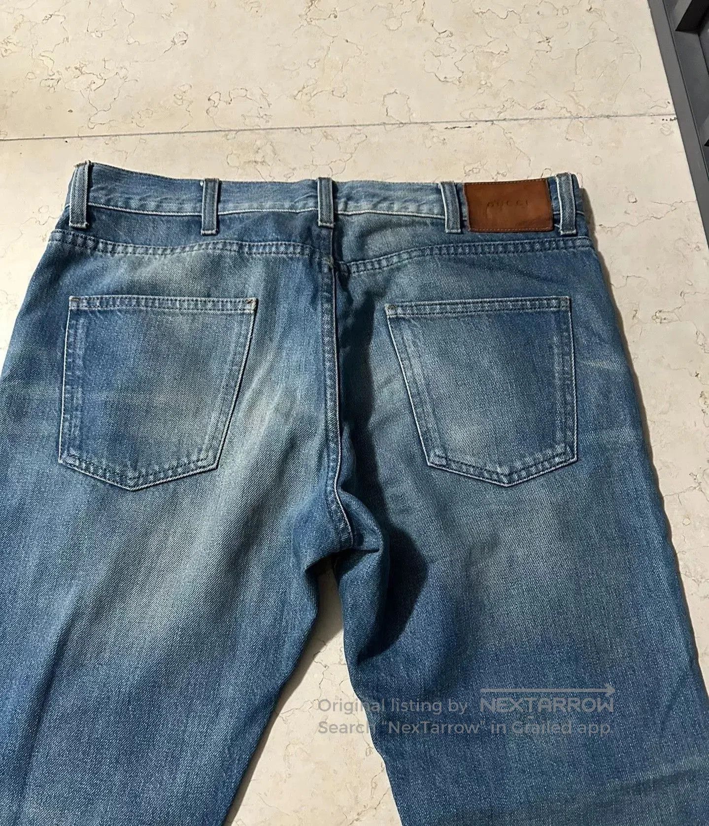 Gucci gucci coral snake washed denim pants size 34. Size US 34 / EU 50 - 6 Thumbnail