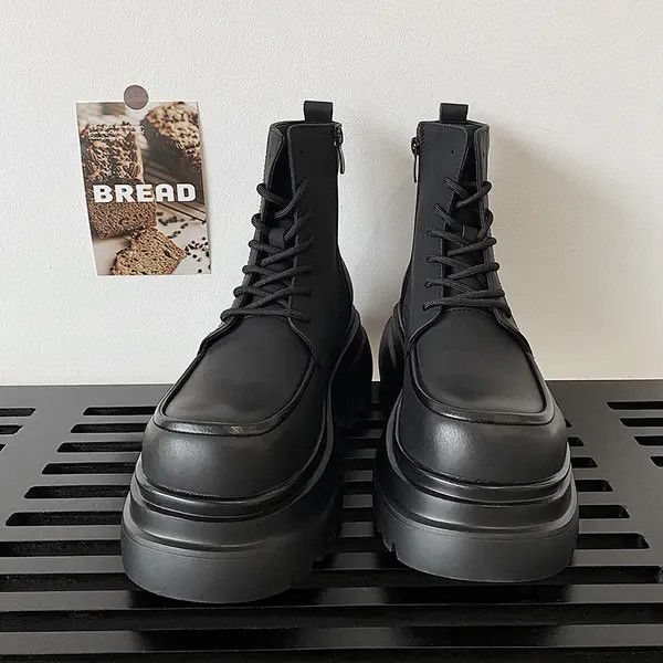 Leather Hamaoka x Maeda Classic Black Leather Boots Size US 7 / EU 40 - 6 Thumbnail