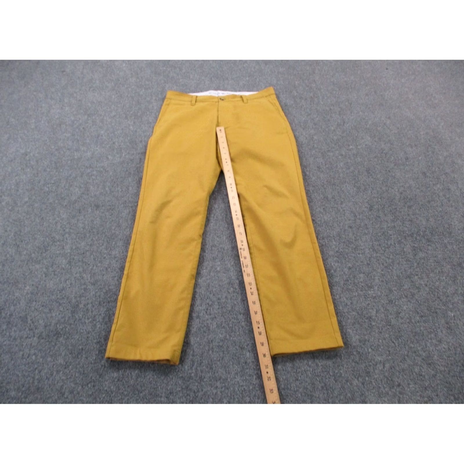 Rhone Rhone Pants Mens 30 Yellow Chino Performance Casual Preppy Business Dress Flat Front Straight Leg Knits Polyester Shirt/ Pants Men XS-XXL? Size US 30 / EU 46 - 3 Thumbnail