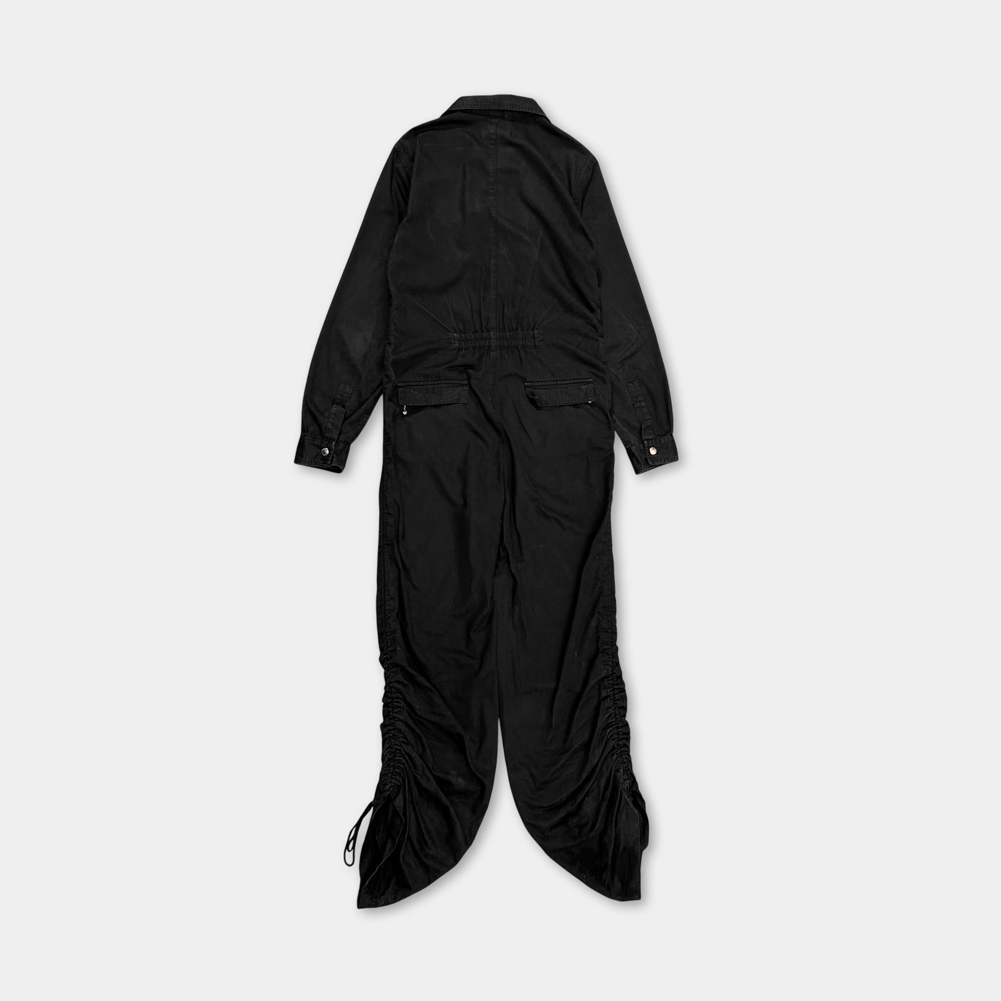 Chloe Chloé Dice Black Jumpsuit Size 26" / US 2 / IT 38 - 6 Thumbnail