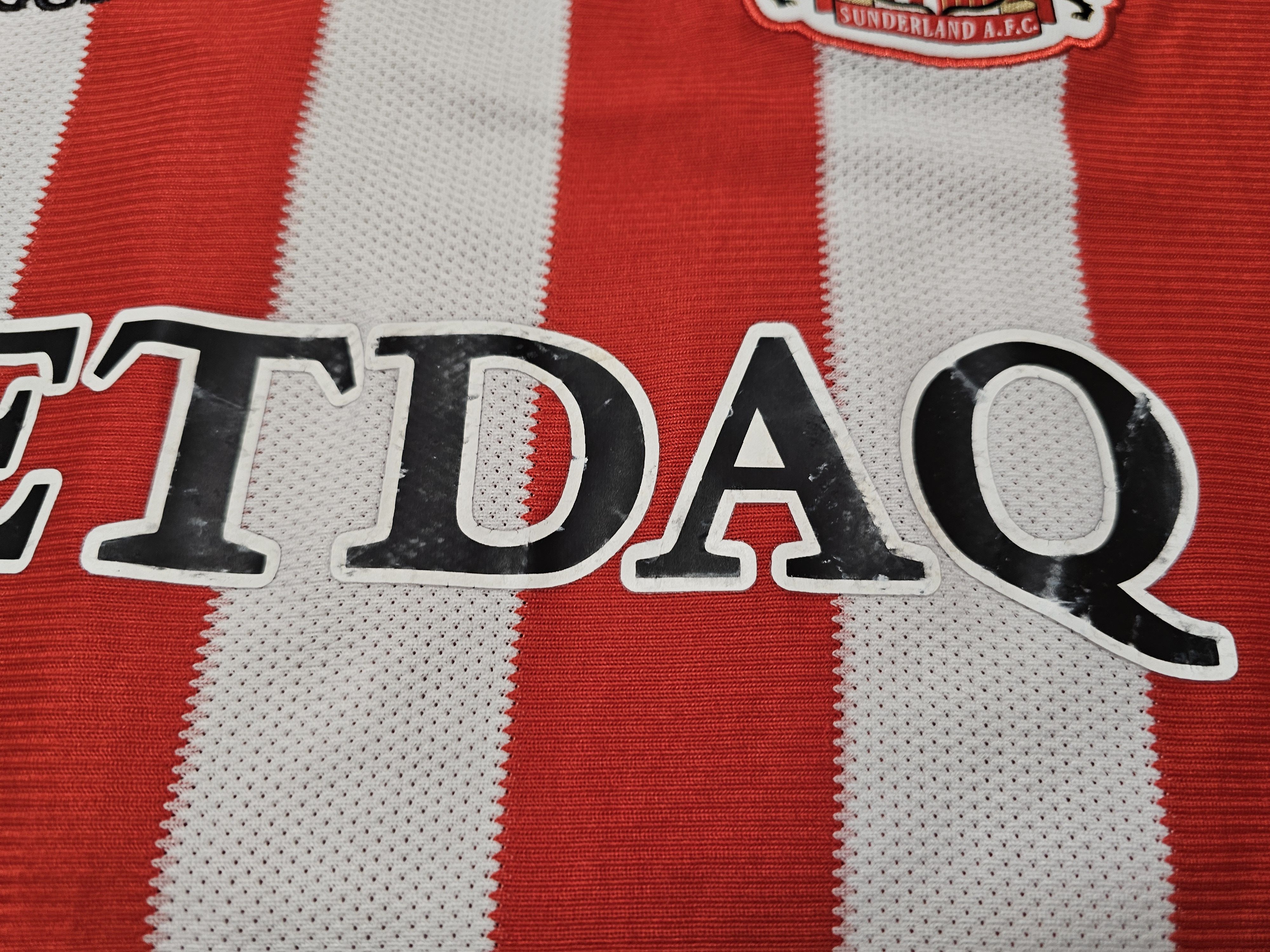 Adidas SUNDERLAND 2018 2019 HOME LOVE 18 FOOTBALL SOCCER JERSEY Size US L / EU 52-54 / 3 - 6 Thumbnail