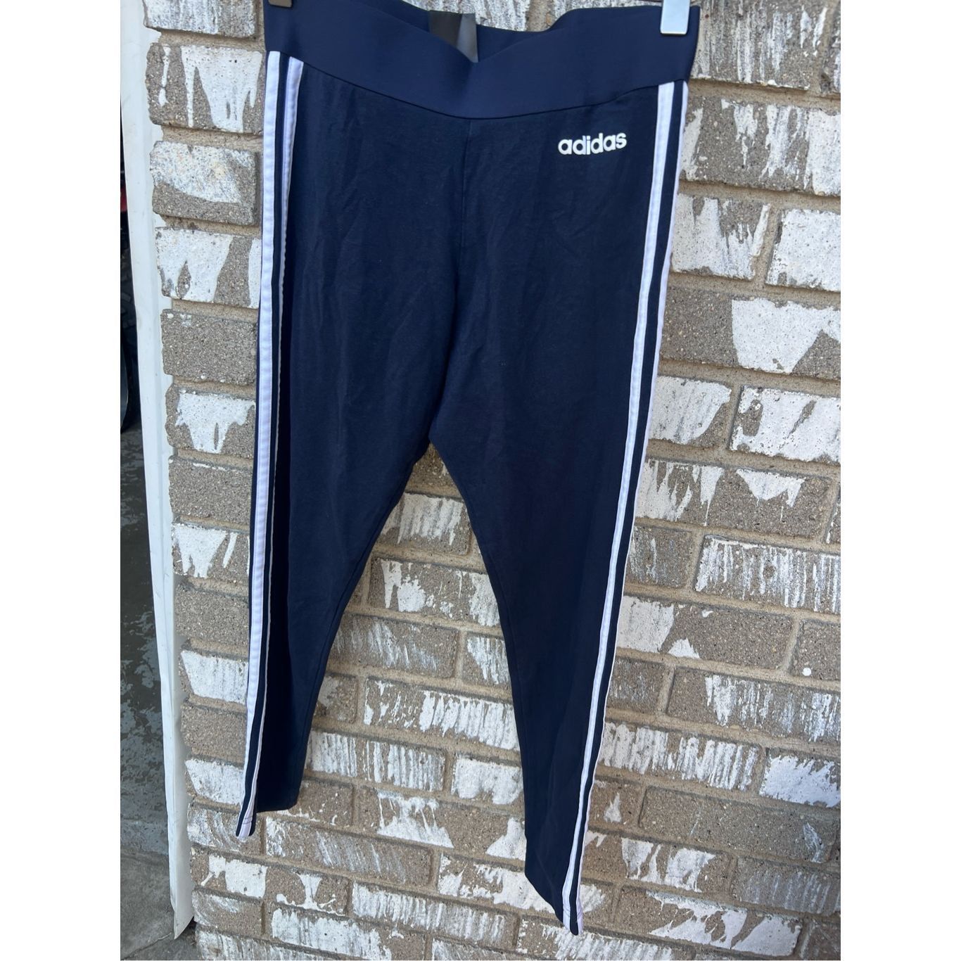Adidas Adidas Blue Leggings Woman’s Size Small Size 27" / US 4 / IT 40 - 2 Thumbnail
