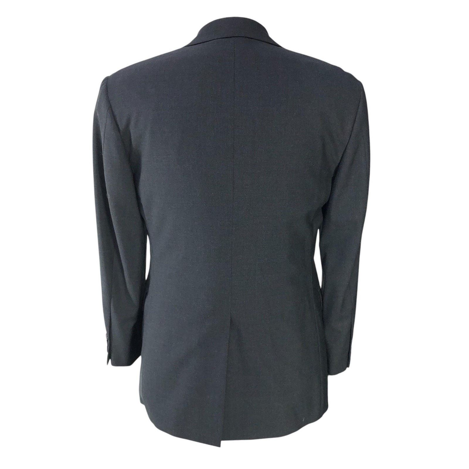 Brooks Brothers Brooks Brothers Sport Coat 38S Gray Stretch Wool Suit Jacket Size 38S - 8 Thumbnail