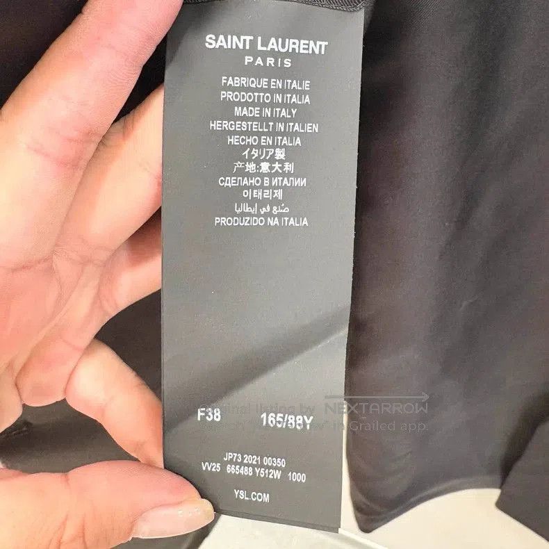 Yves Saint Laurent YSL 23 New Black Double-Breasted Blazer. Size US M / EU 48-50 / 2 - 4 Thumbnail