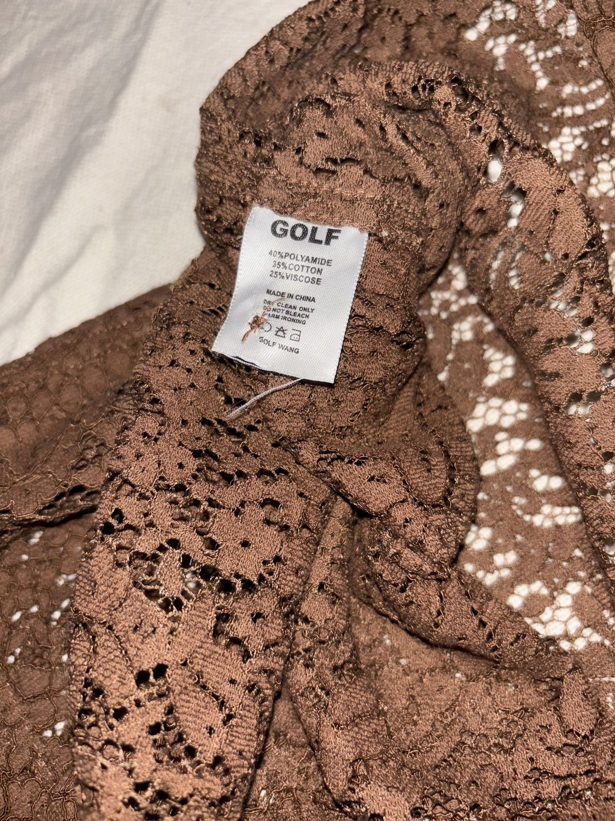 Golf Wang Golf Wang lace button up Size US S / EU 44-46 / 1 - 6 Thumbnail