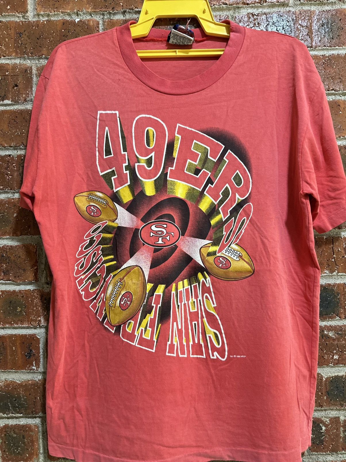 Vintage 90s NFL San Francisco Faded Tee