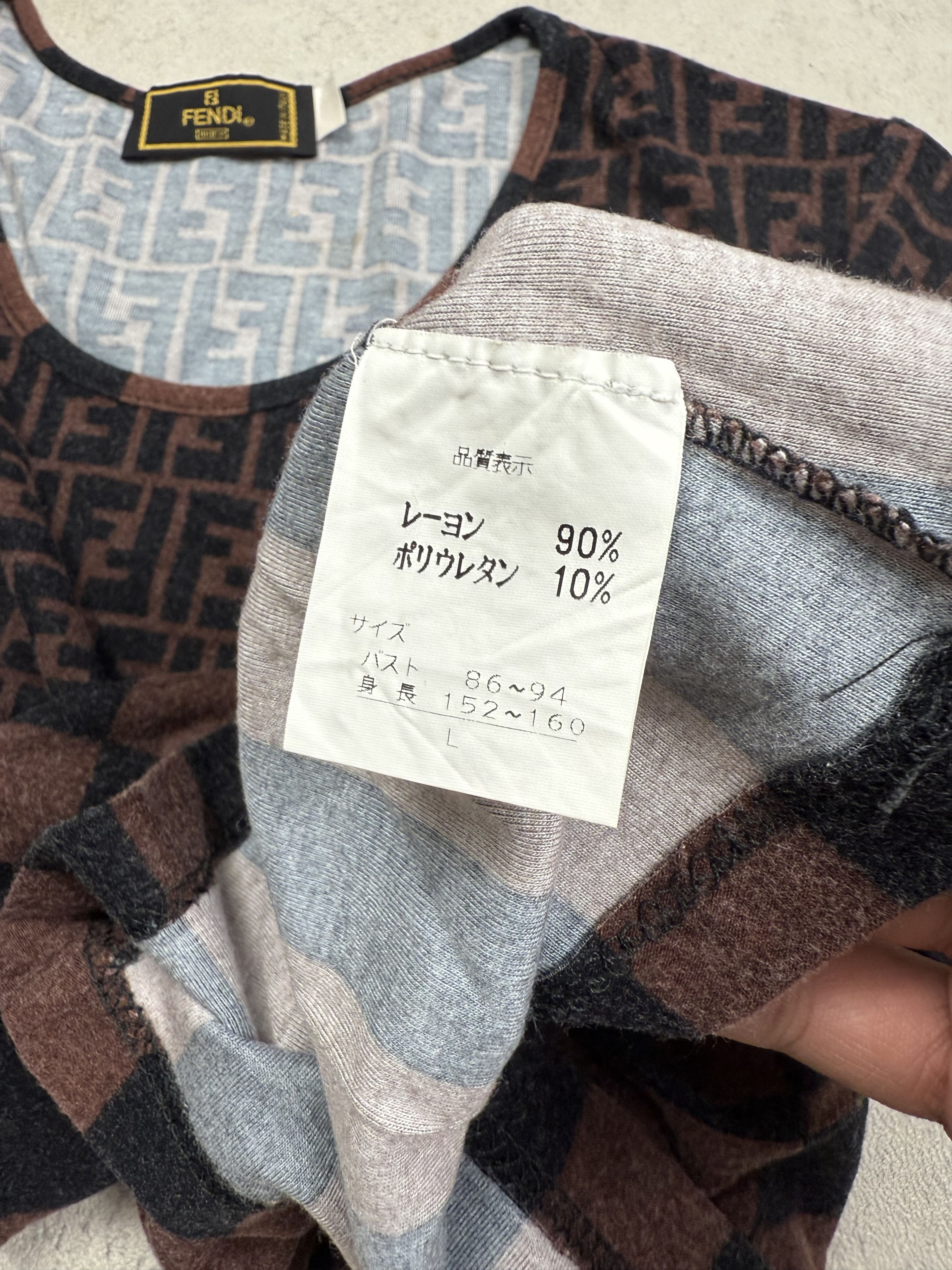 Fendi Vintage Fendi Monogram Top Size 44 Size M / US 6-8 / IT 42-44 - 6 Thumbnail