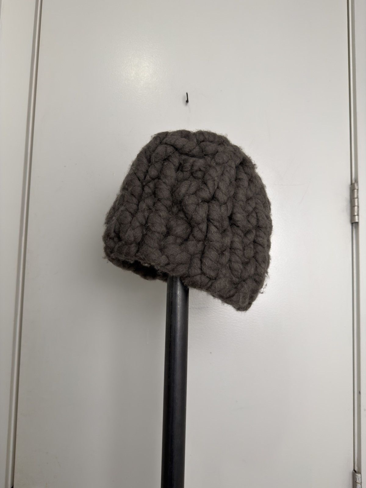 Rick Owens AW07 EXPLODER Chunky-Ribbed Beanie Size ONE SIZE - 2 Thumbnail