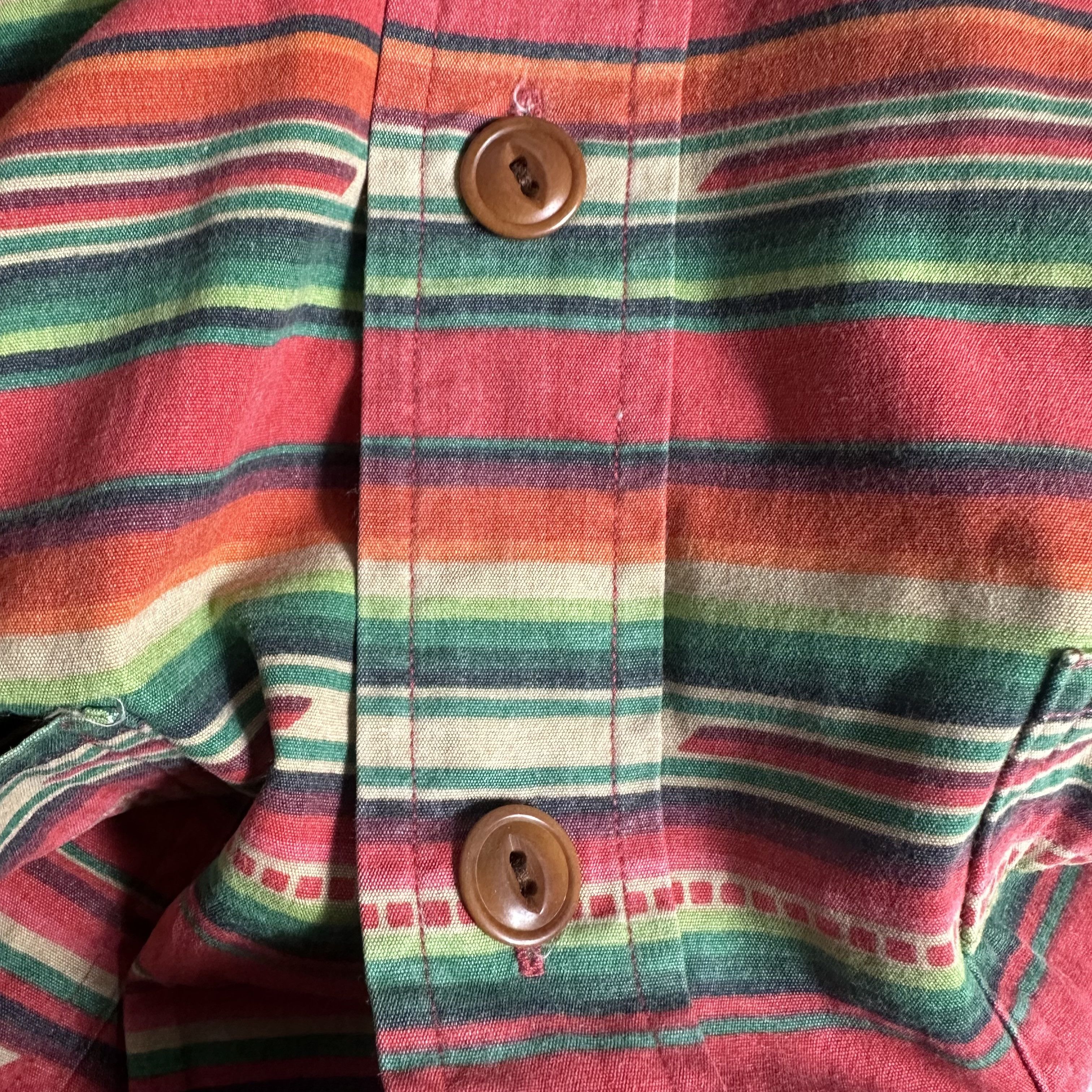 Polo Ralph Lauren 🔥RARE🔥Vtg Polo Ralph Lauren Native Border Button Up Shirt Size US M / EU 48-50 / 2 - 4 Thumbnail