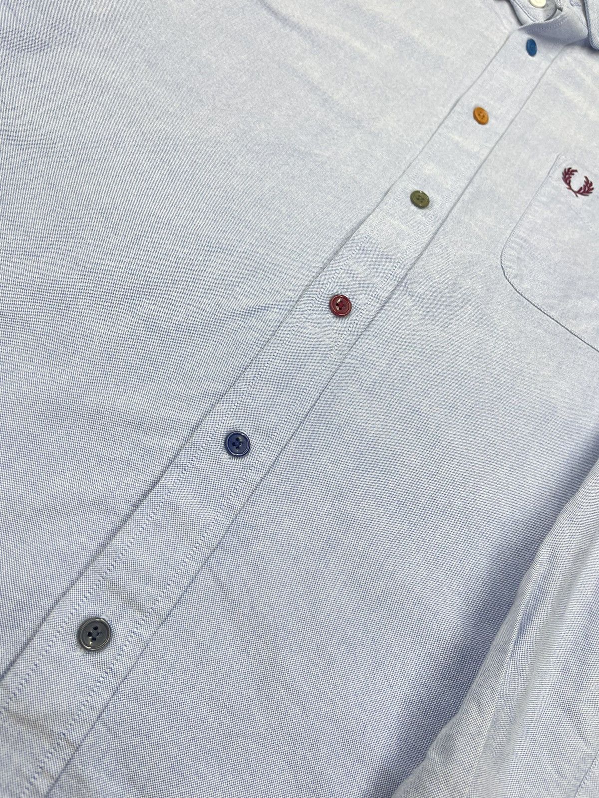 Fred Perry Mens Fred Perry Blue Shirt Size S Size US S / EU 44-46 / 1 - 6 Thumbnail