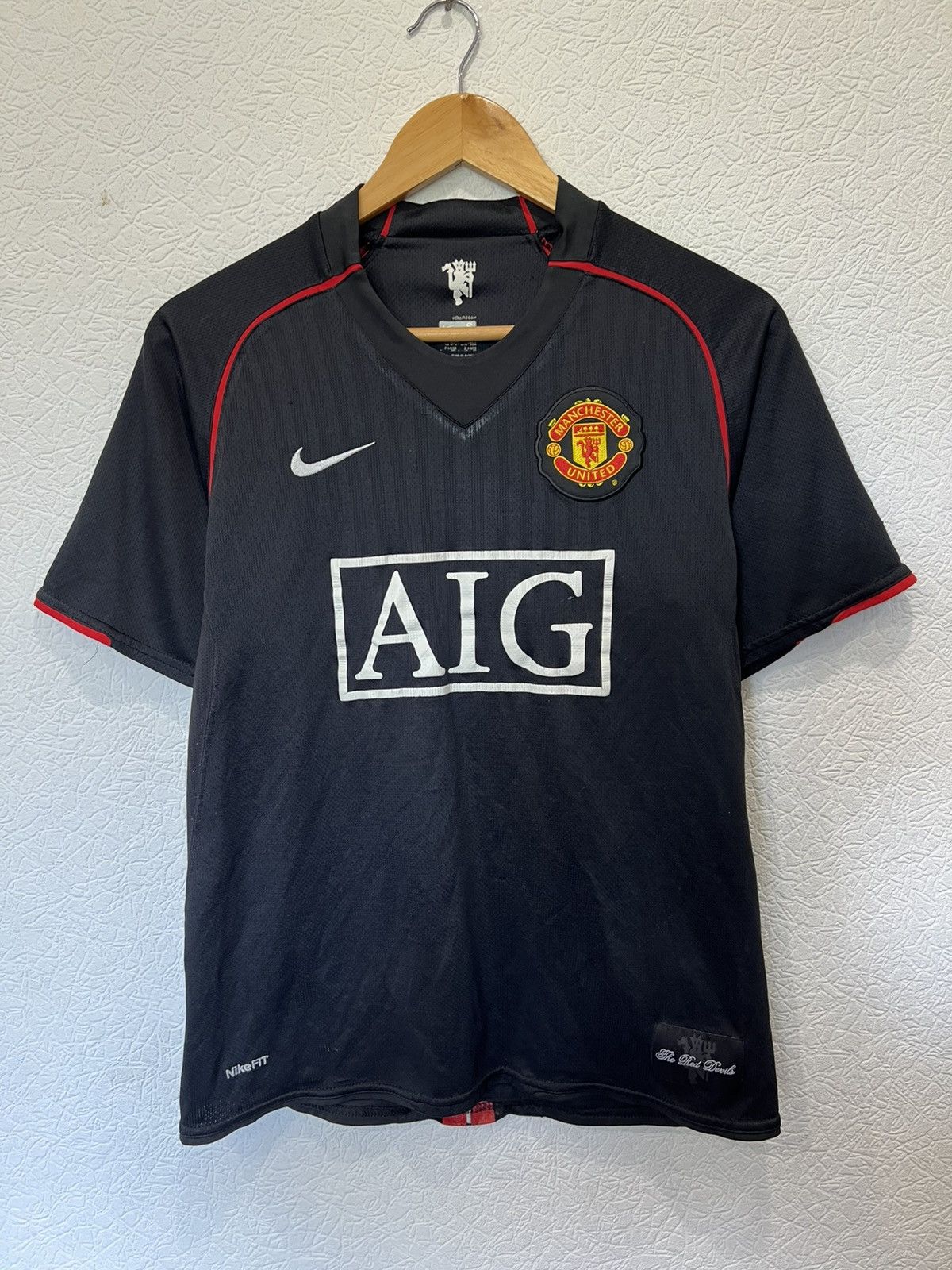 Nike RONALDO Nike Manchester United 2007/2008 Away Soccer Jersey Size US S / EU 44-46 / 1 - 2 Thumbnail