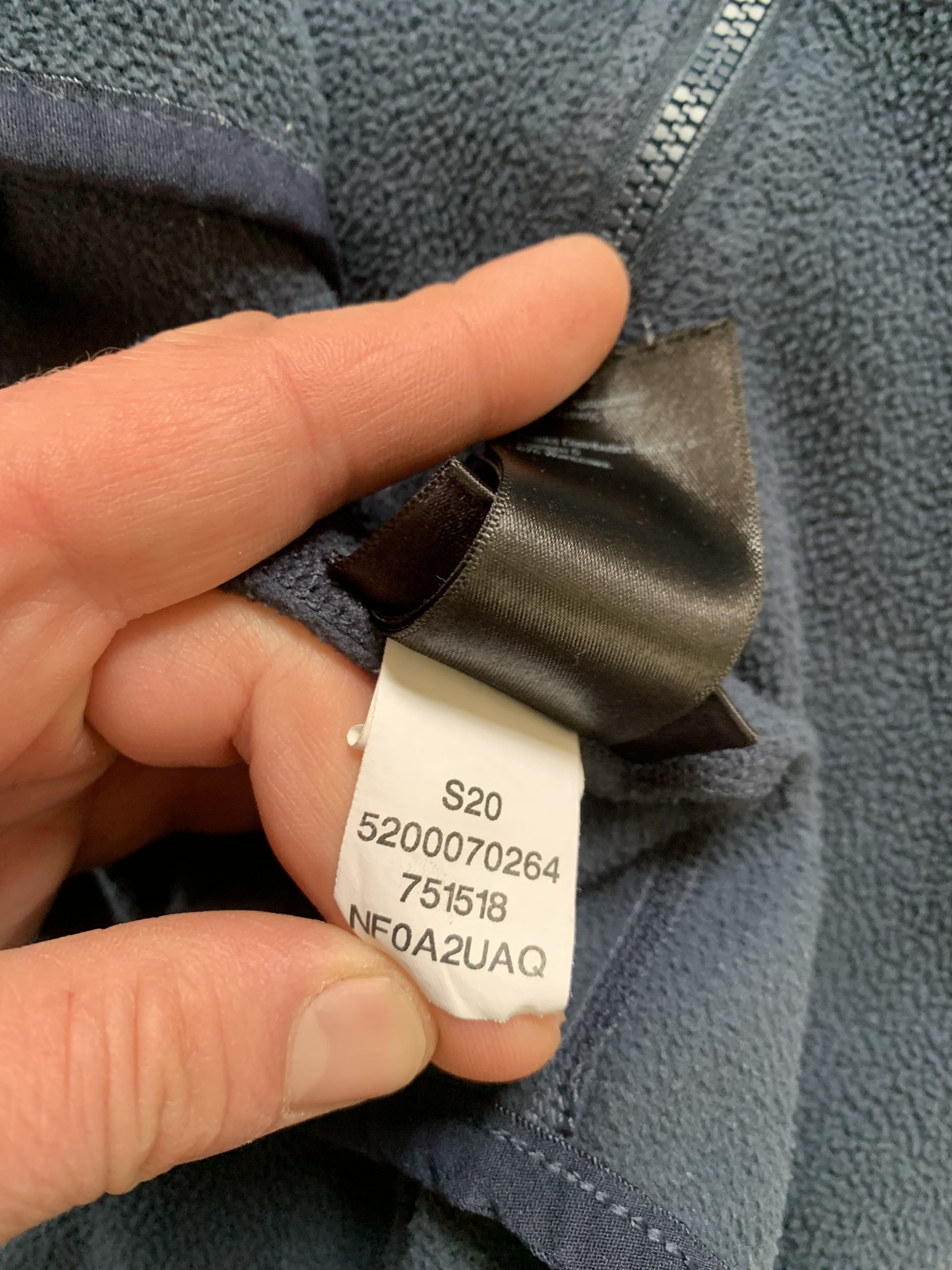 The North Face The North Face Polartec Mens Full Zip Fleece Jacket Size US XL / EU 56 / 4 - 10 Thumbnail