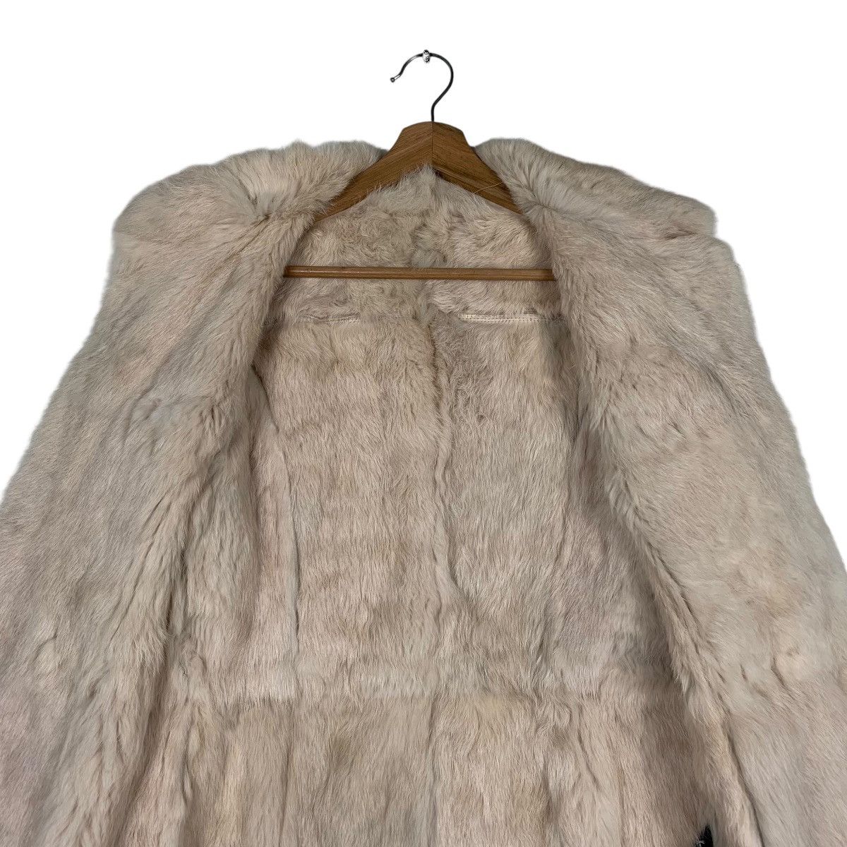Other Koji Tachiyama Rabbit Fur Shearling Jacket Size M / US 6-8 / IT 42-44 - 12 Thumbnail
