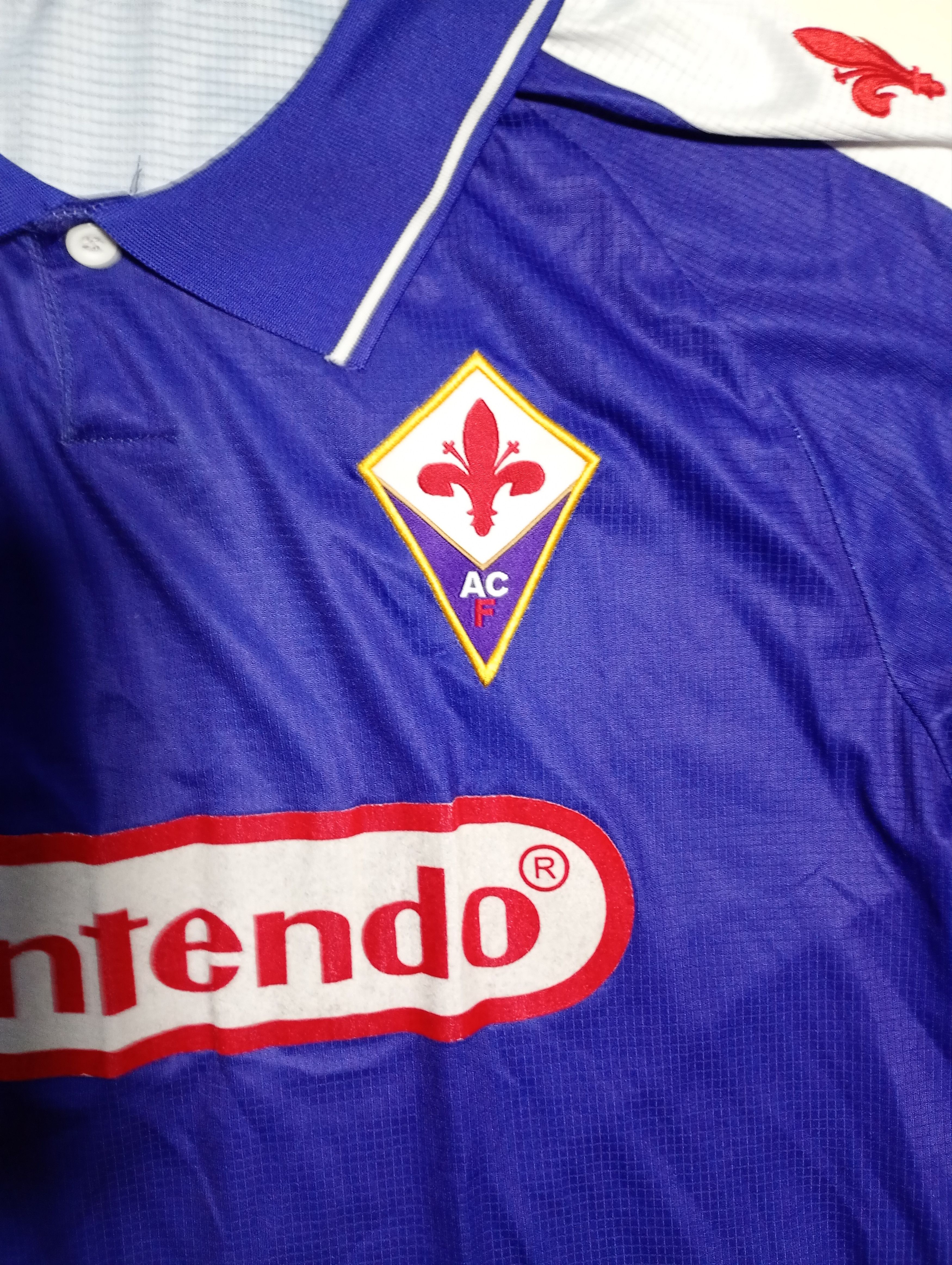 Fila Fila Fiorentina AC Home Jersey 1998-1999 Size US XL / EU 56 / 4 - 9 Thumbnail