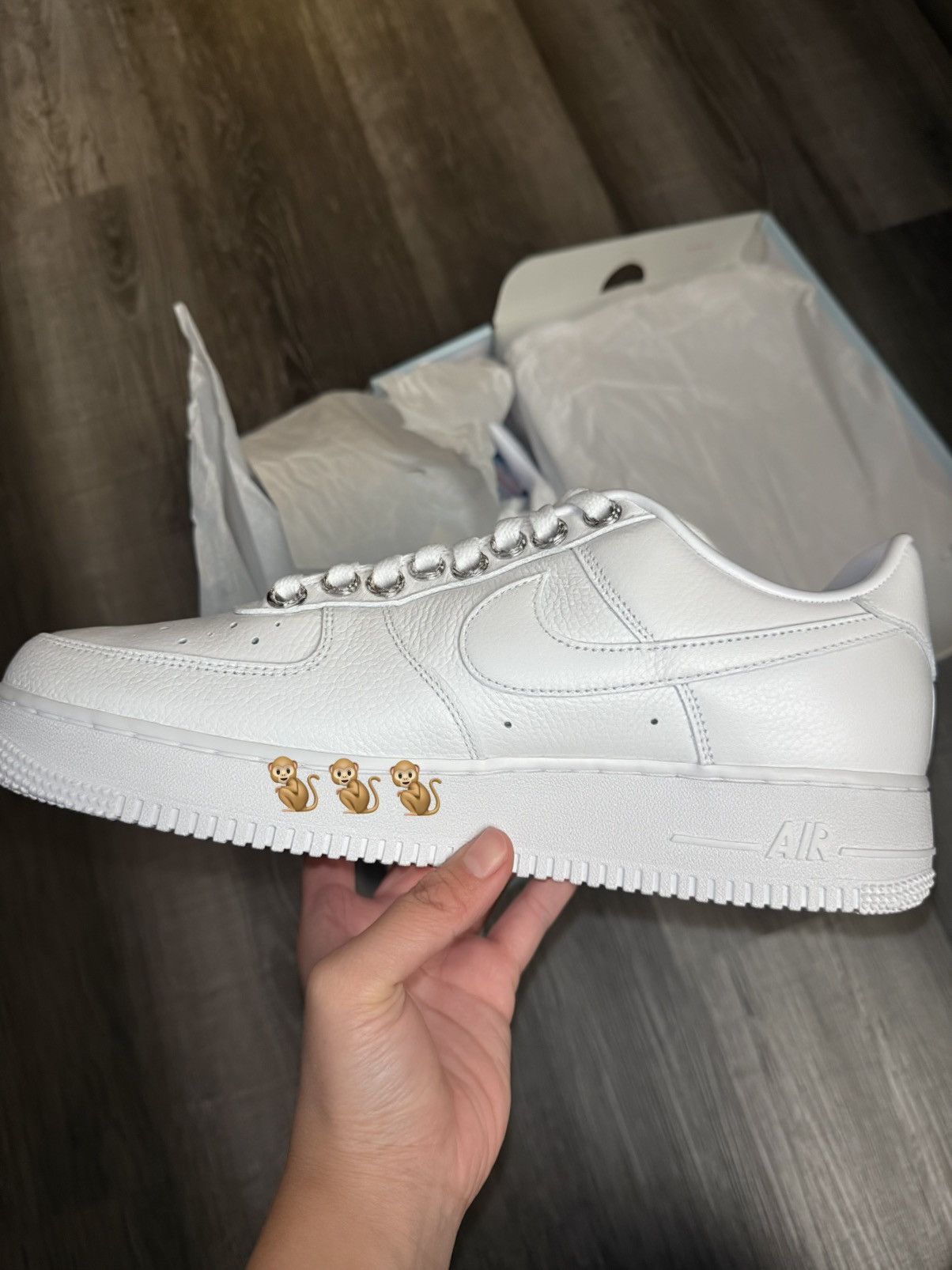 Chrome Hearts 🔥Chrome Hearts X Drake X NOCTA AF 1 Sneaker🔥 Size US 11 / EU 44 - 10 Thumbnail