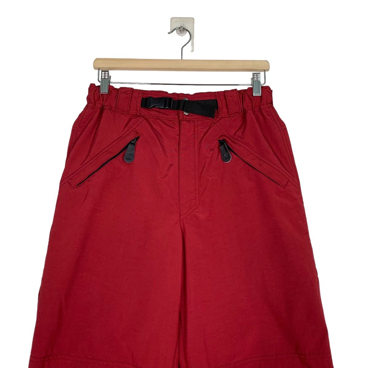 Japanese Brand NAKED Snow Board Wear Embroidery Logo Red Ski Pant #1002-C45 Size US 28 / EU 44 - 2 Thumbnail