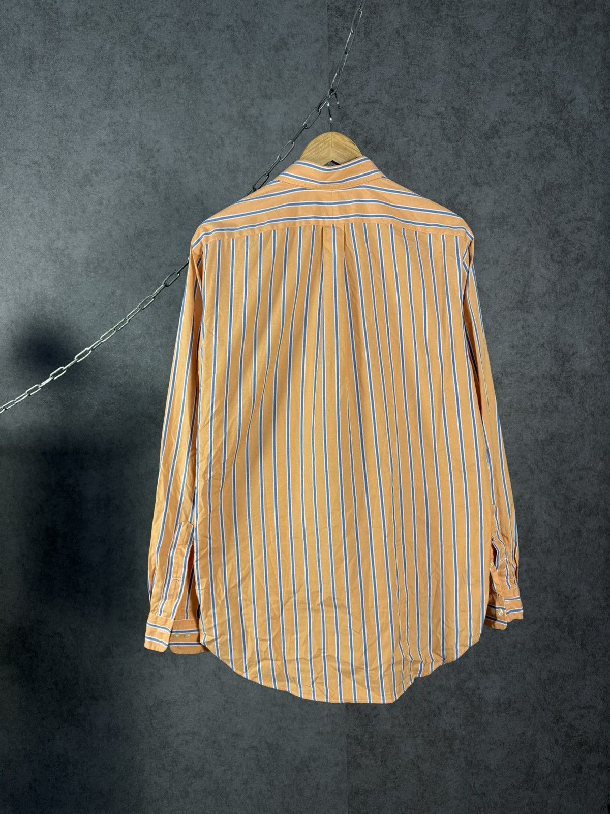 Polo Ralph Lauren Polo Ralph Lauren designer vintage striped shirt Size US XL / EU 56 / 4 - 5 Thumbnail