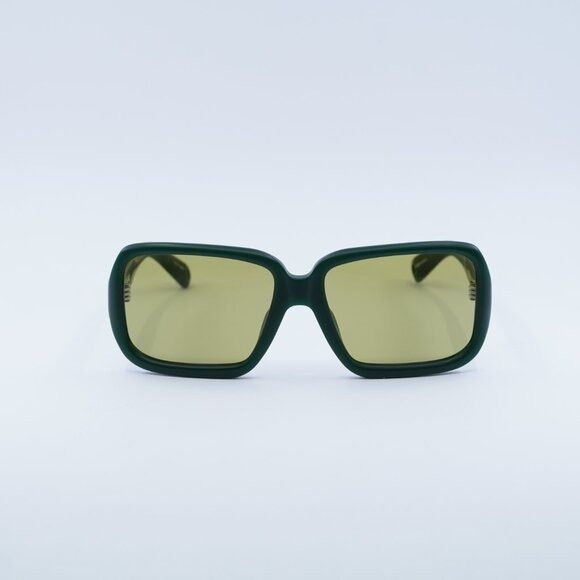 Jacquemus Jacquemus CABANA JAC/86 C3 Sunglasses Matte Green Square Size ONE SIZE - 3 Thumbnail